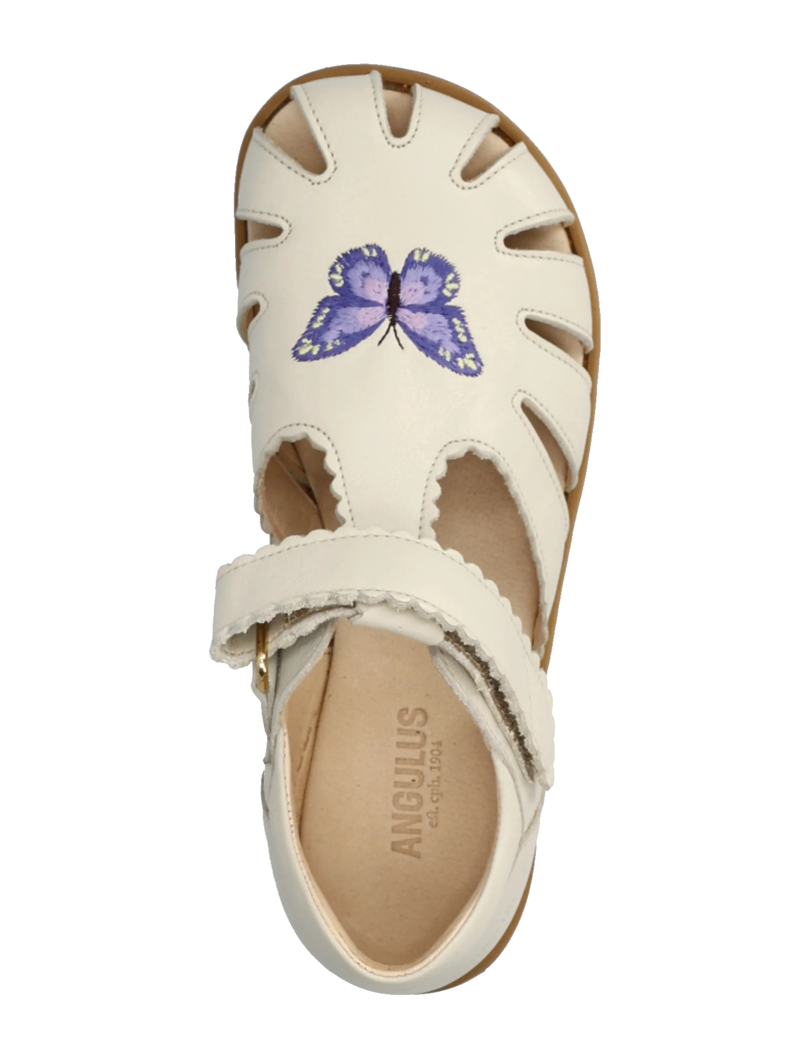 ANGULUS - Sandals - flat - schuhe - 4636 oatmilk - 3