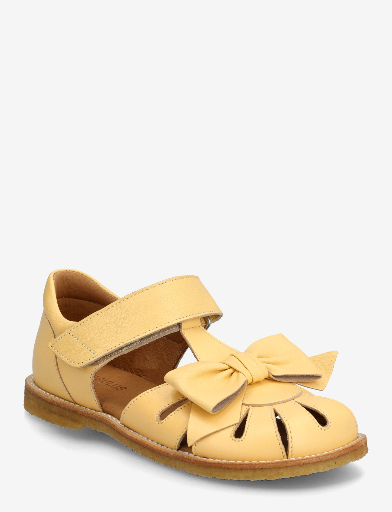 ANGULUS - Sandals - flat - skor - 2713 mellow yellow - 0