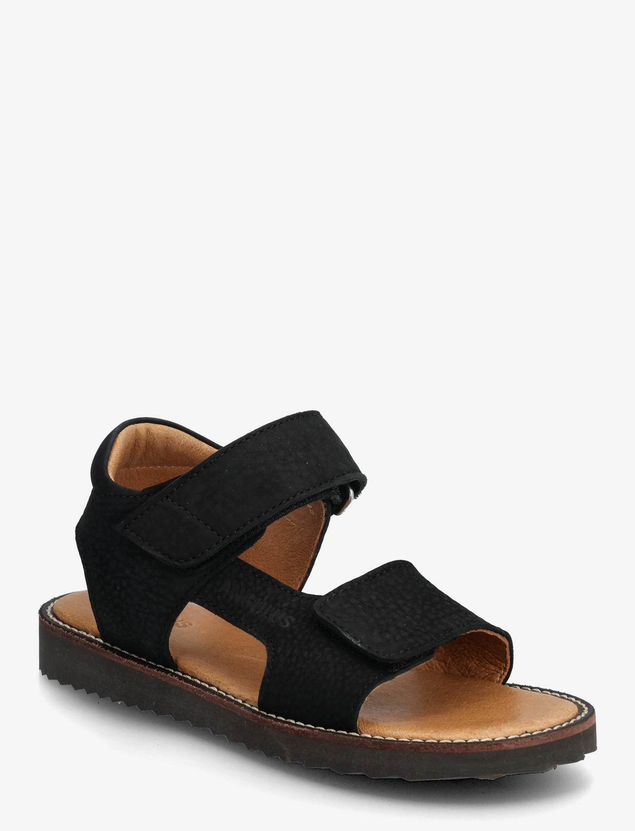 ANGULUS - Sandals - flat  - open toe - op - kingad - 2584 black - 0