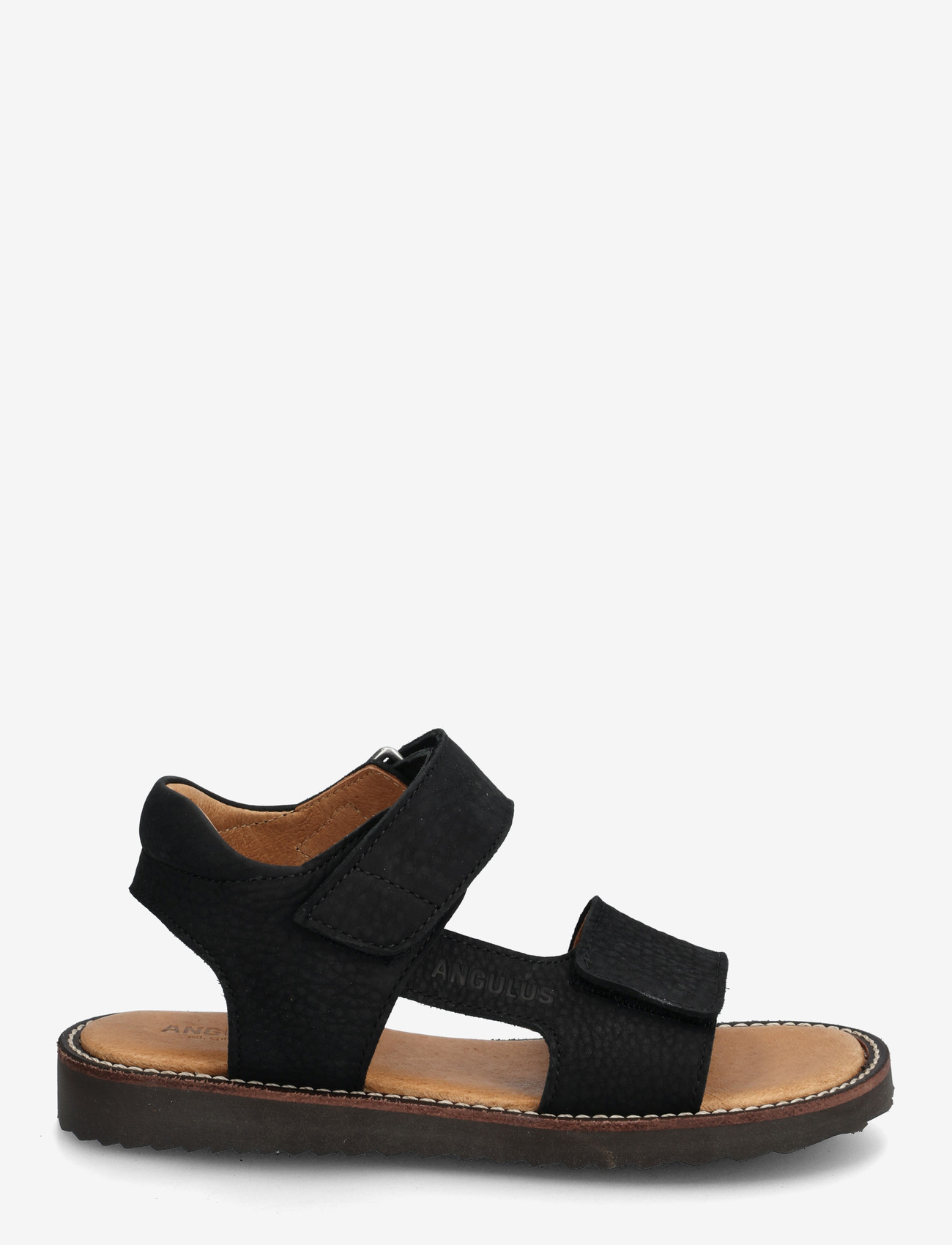 ANGULUS - Sandals - flat  - open toe - op - kingad - 2584 black - 1