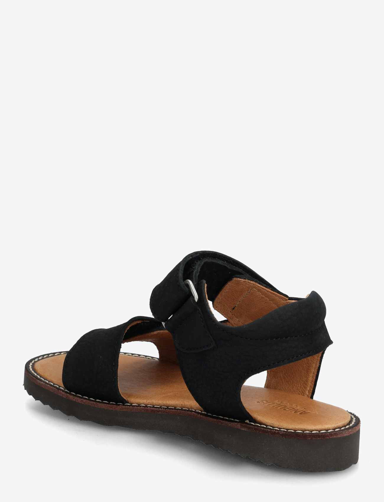 ANGULUS - Sandals - flat  - open toe - op - kingad - 2584 black - 2
