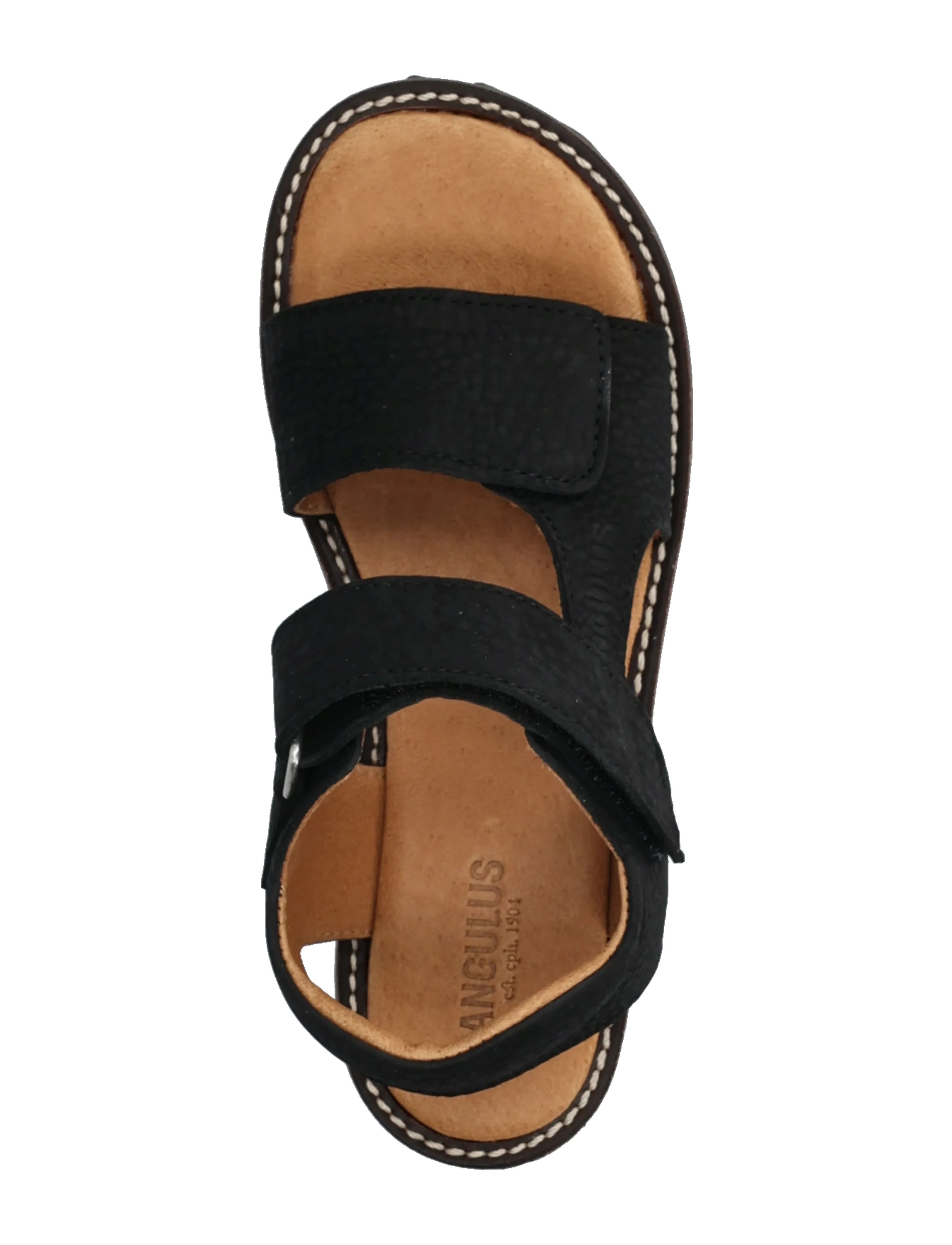 ANGULUS - Sandals - flat  - open toe - op - sko - 2584 black - 3