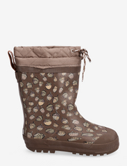 ANGULUS - Rainboots with woollining - lined rubberboots - 0025 acorn print - 1