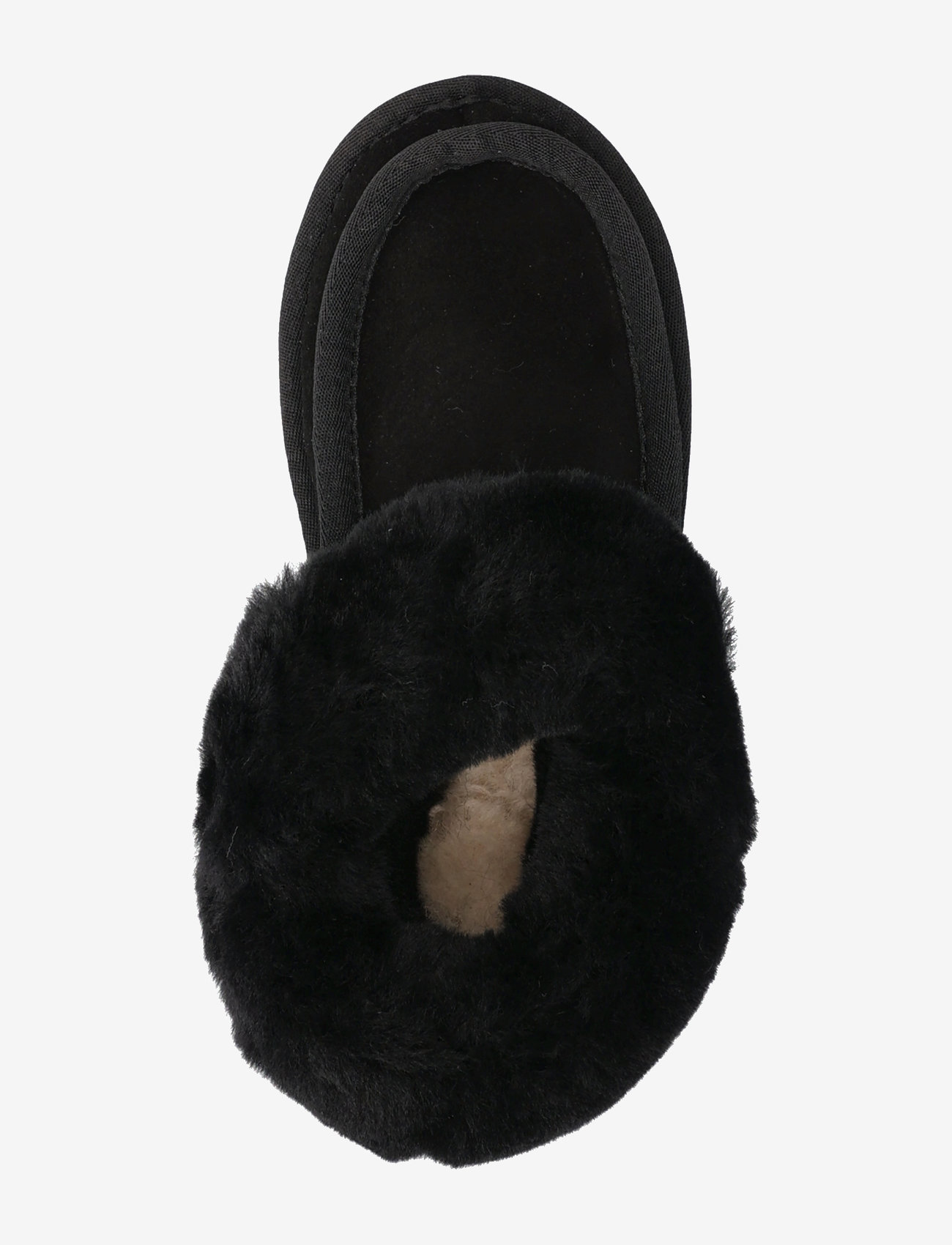 ANGULUS - Indoor - tofflor - 0039 black lambswool - 3