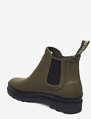 ANGULUS - Rain boots - low with elastic - moterims - 0002 olive - 2