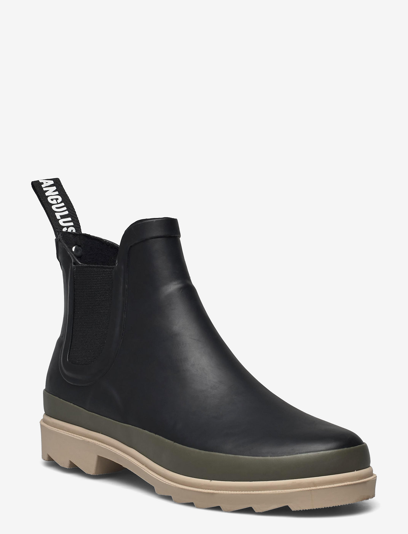 ANGULUS - Rain boots - low with elastic - kvinder - 0018 black - 0