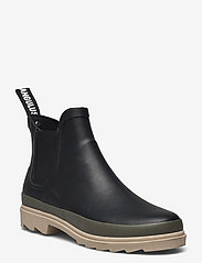 Rain boots - low with elastic - 0018 BLACK