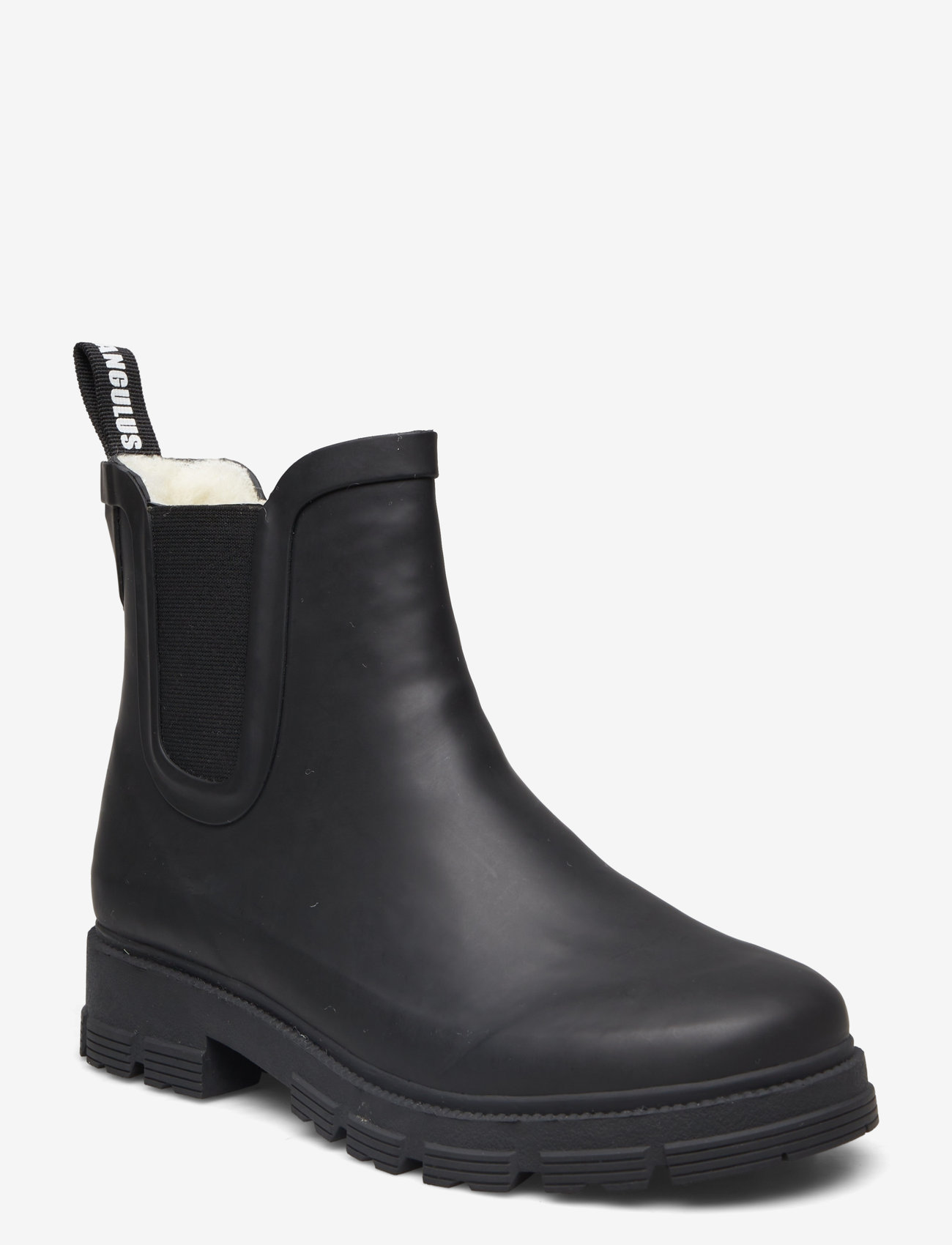 ANGULUS - Rain boots - low with elastic - Üleriided - 0001 black - 0