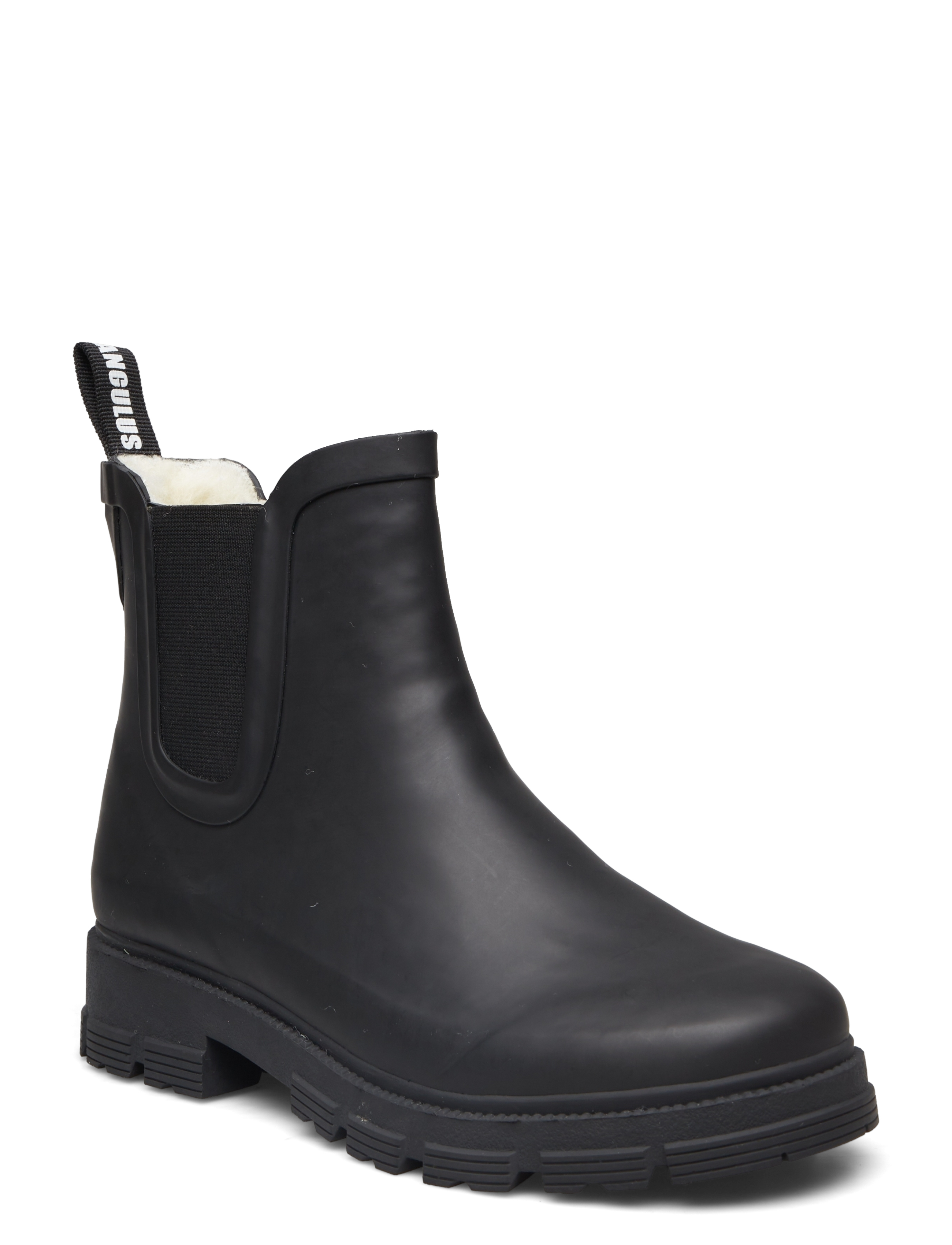 ANGULUS Rain boots - low with elastic - Gummistøvler - 0001 BLACK / black