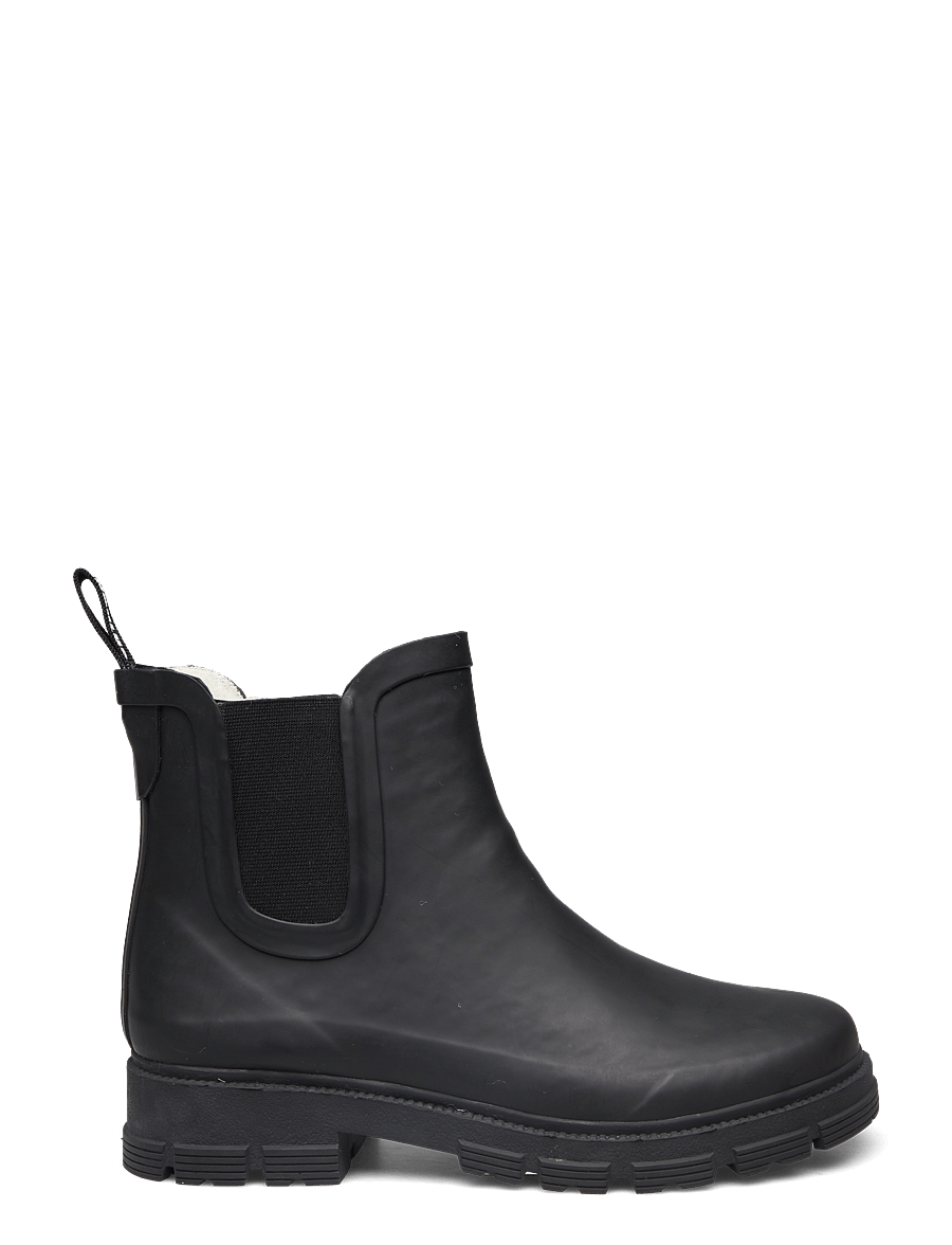 ANGULUS - Rain boots - low with elastic - fashion trends - 0001 black - 1