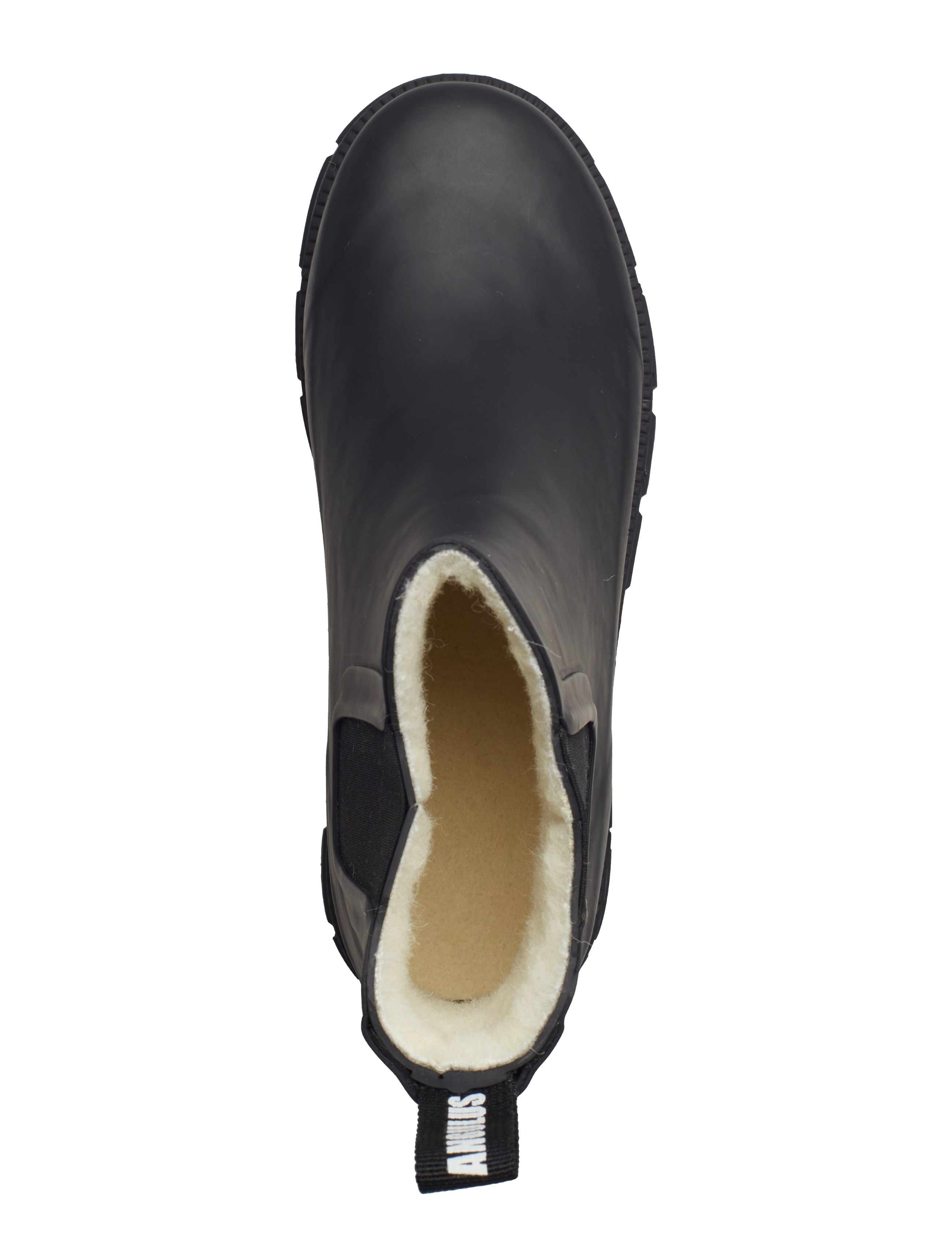 ANGULUS - Rain boots - low with elastic - 0001 black - 3