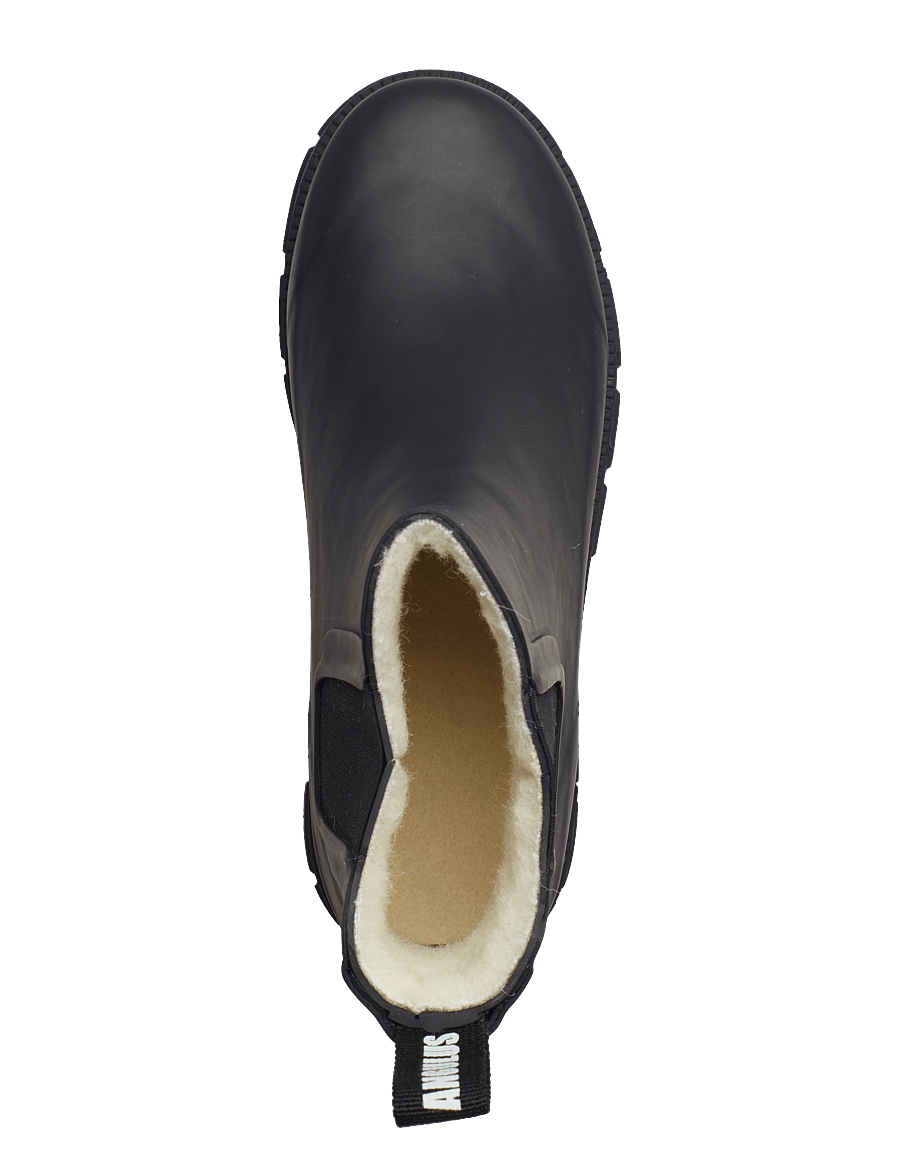 ANGULUS - Rain boots - low with elastic - fashion trends - 0001 black - 3