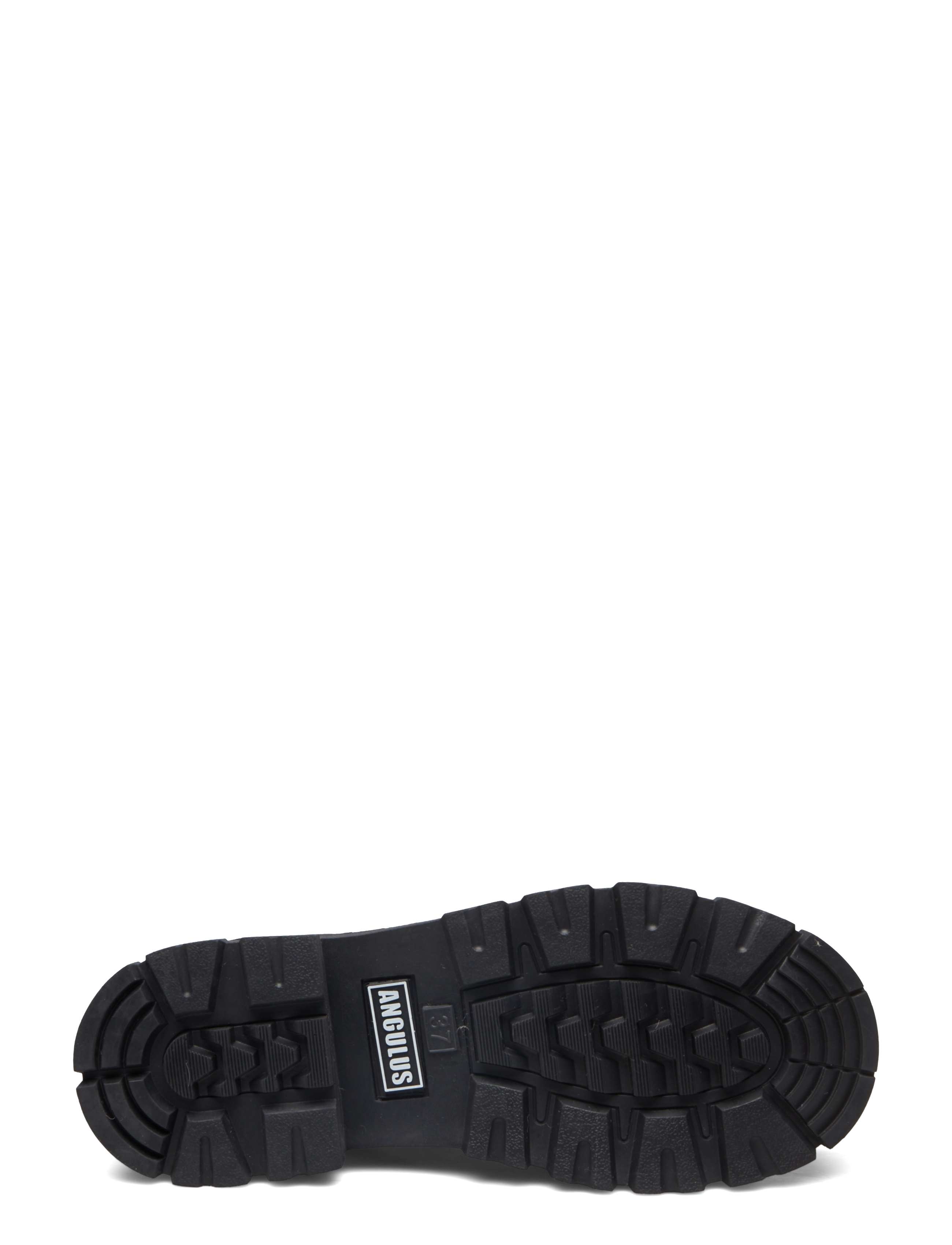 ANGULUS - Rain boots - low with elastic - 0001 black - 4