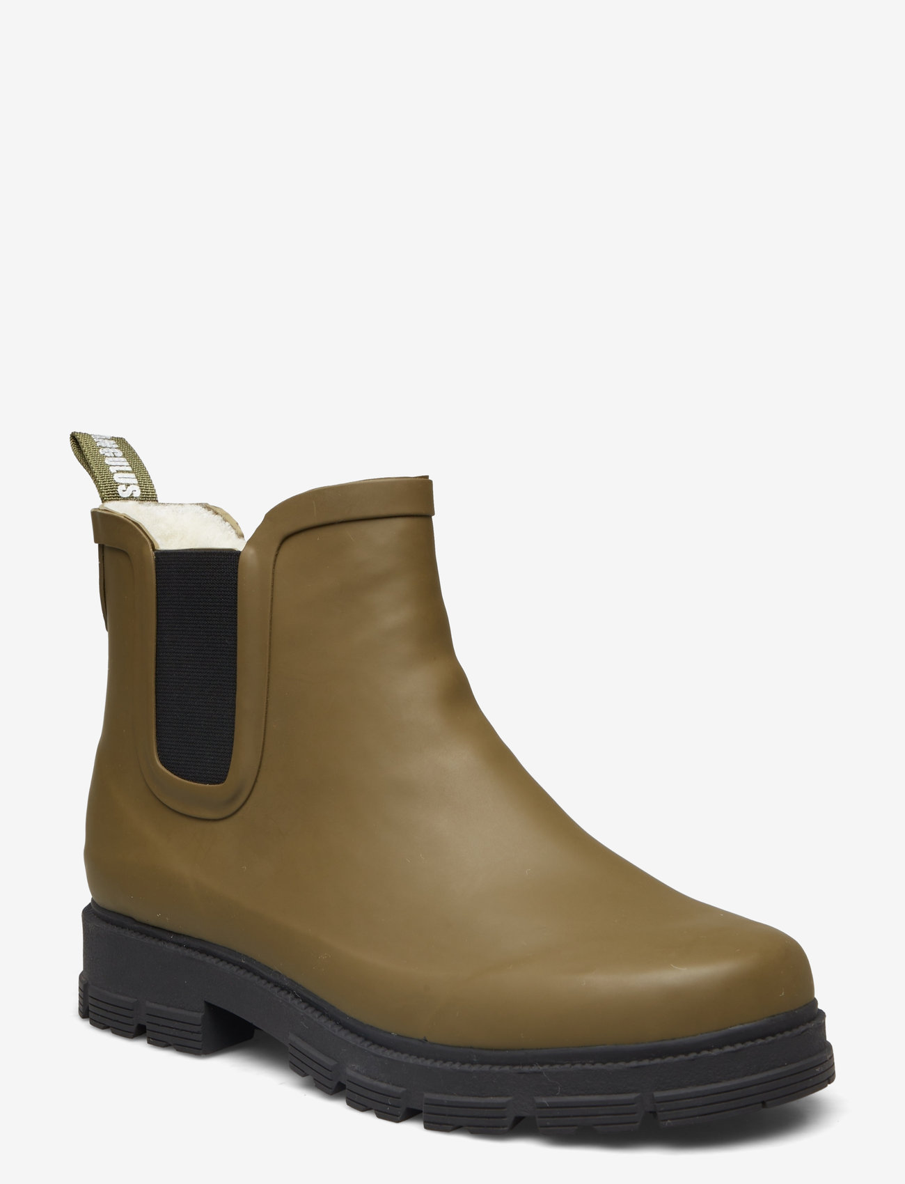 ANGULUS - Rain boots - low with elastic - Üleriided - 0002 olive - 0