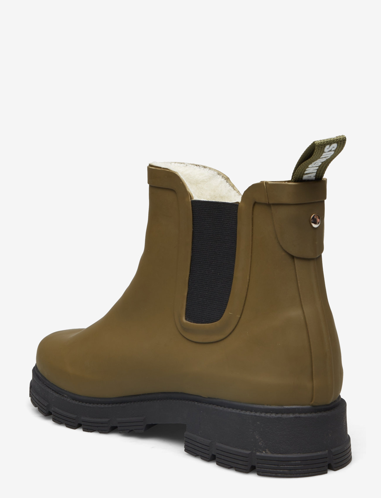 ANGULUS - Rain boots - low with elastic - Üleriided - 0002 olive - 2