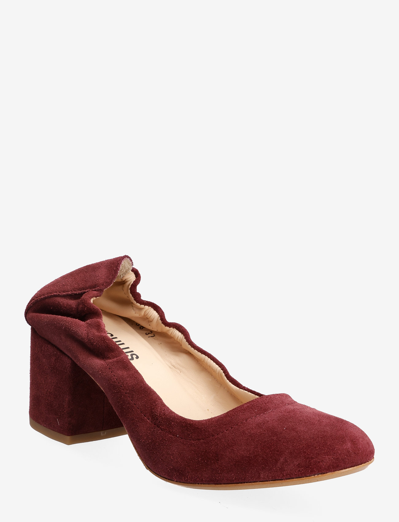 ANGULUS - Sandals - Block heels - 1152 bordeaux - 0