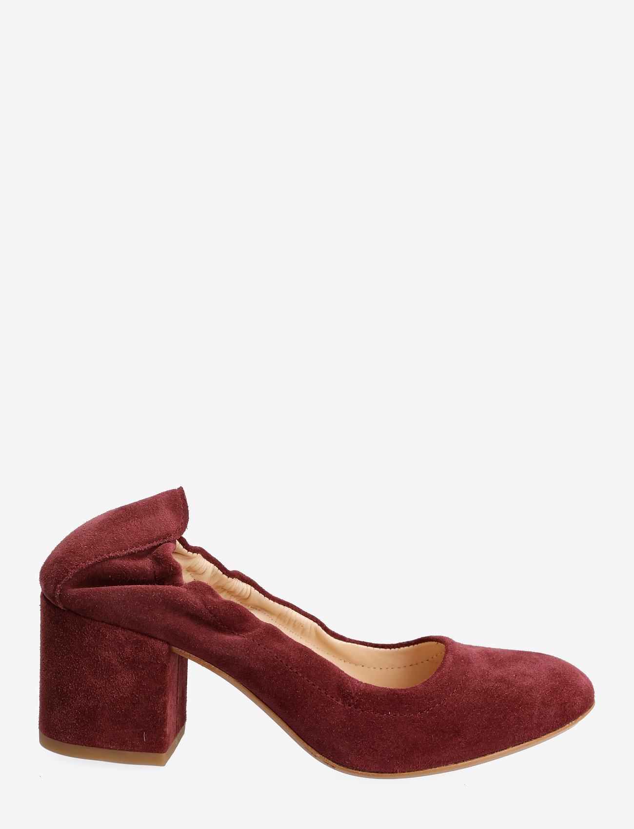 ANGULUS - Sandals - Block heels - 1152 bordeaux - 1