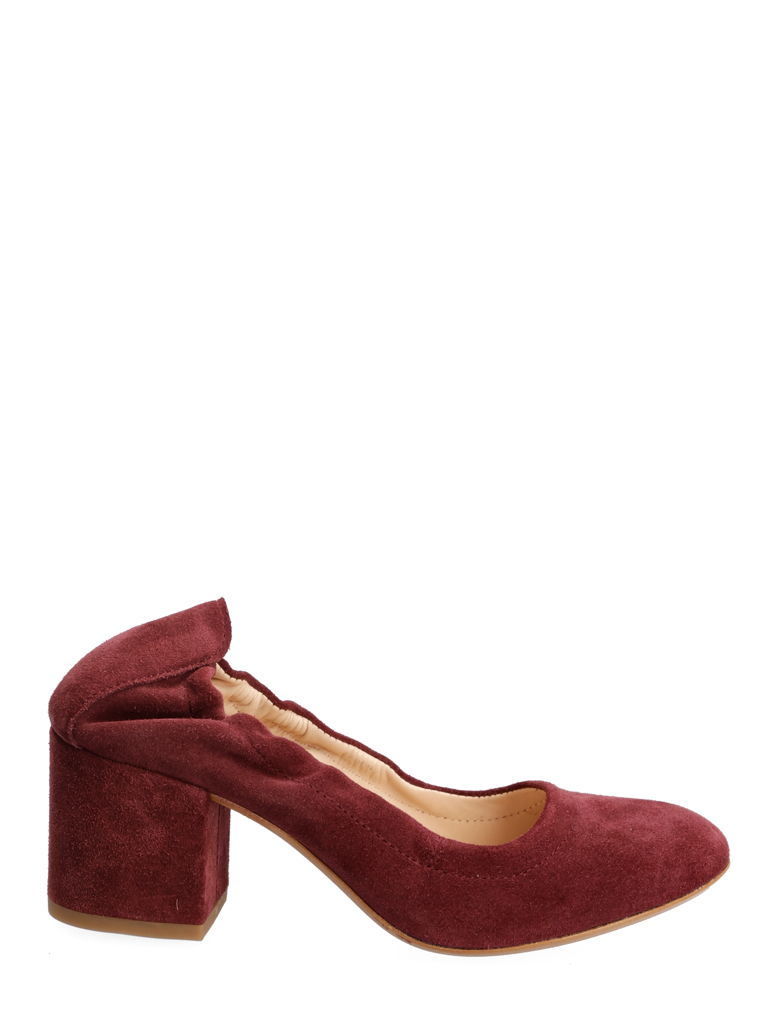ANGULUS - Sandals - Block heels - 1152 bordeaux - 1