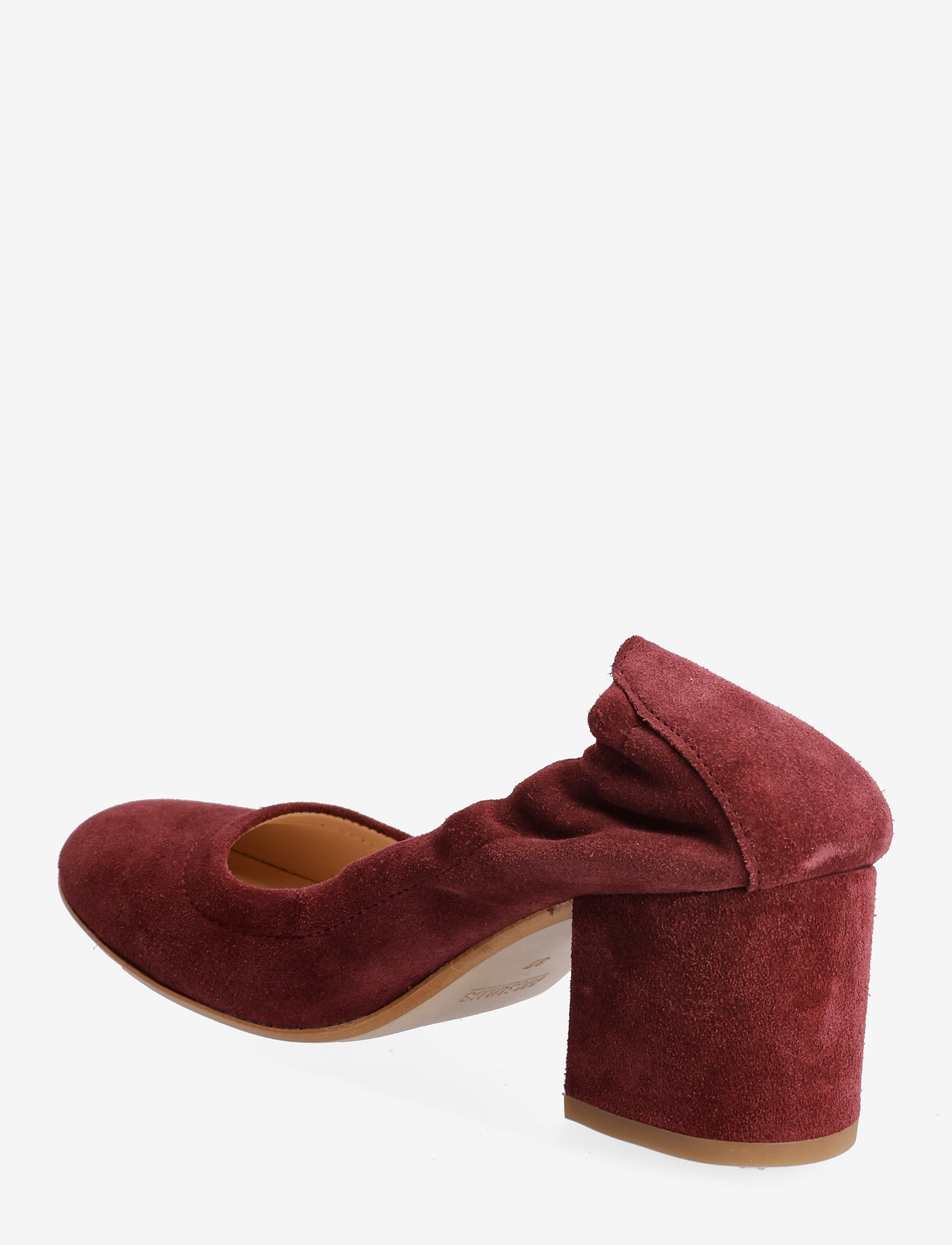 ANGULUS - Sandals - Block heels - 1152 bordeaux - 2