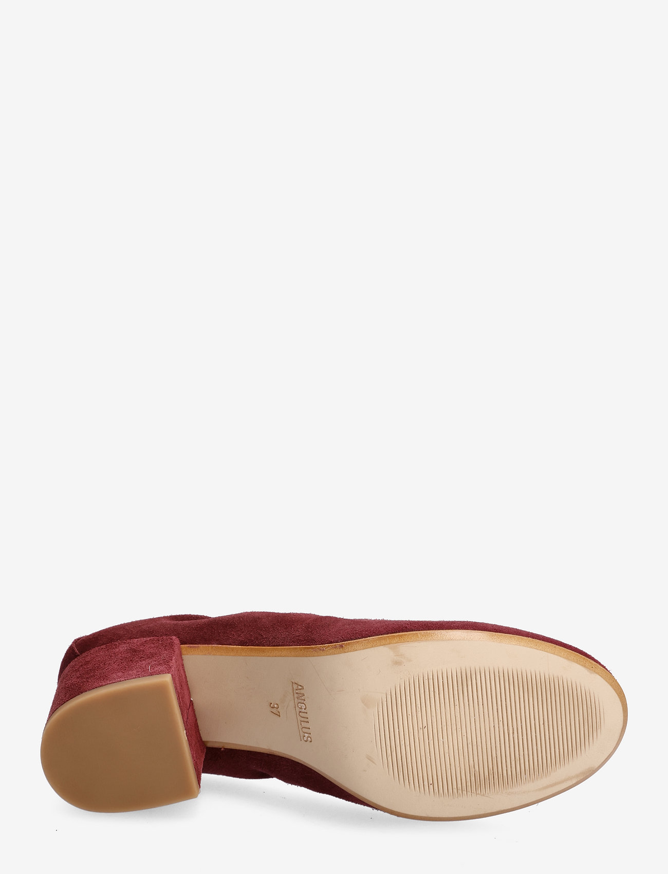 ANGULUS - Sandals - Block heels - 1152 bordeaux - 4