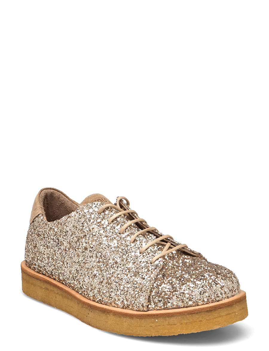 ANGULUS - Shoes - flat - with lace - mode trends - 3618/2217 champagne glitter/sa - 0