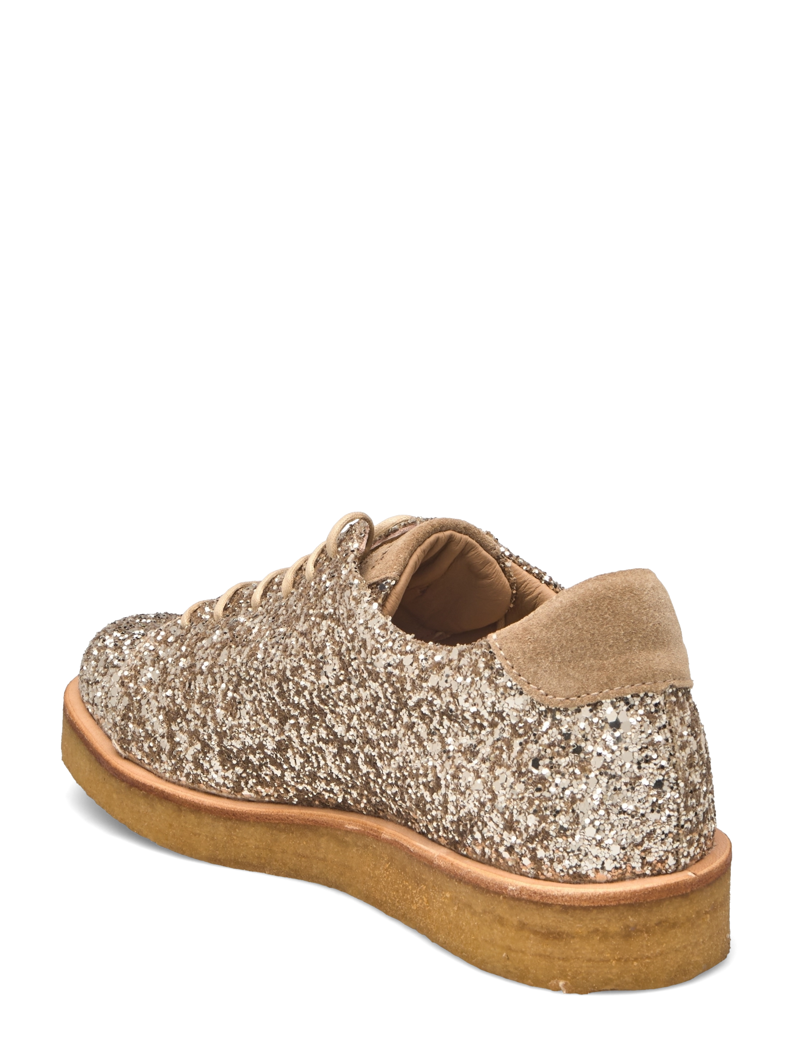 ANGULUS - Shoes - flat - with lace - 3618/2217 champagne glitter/sa - 2