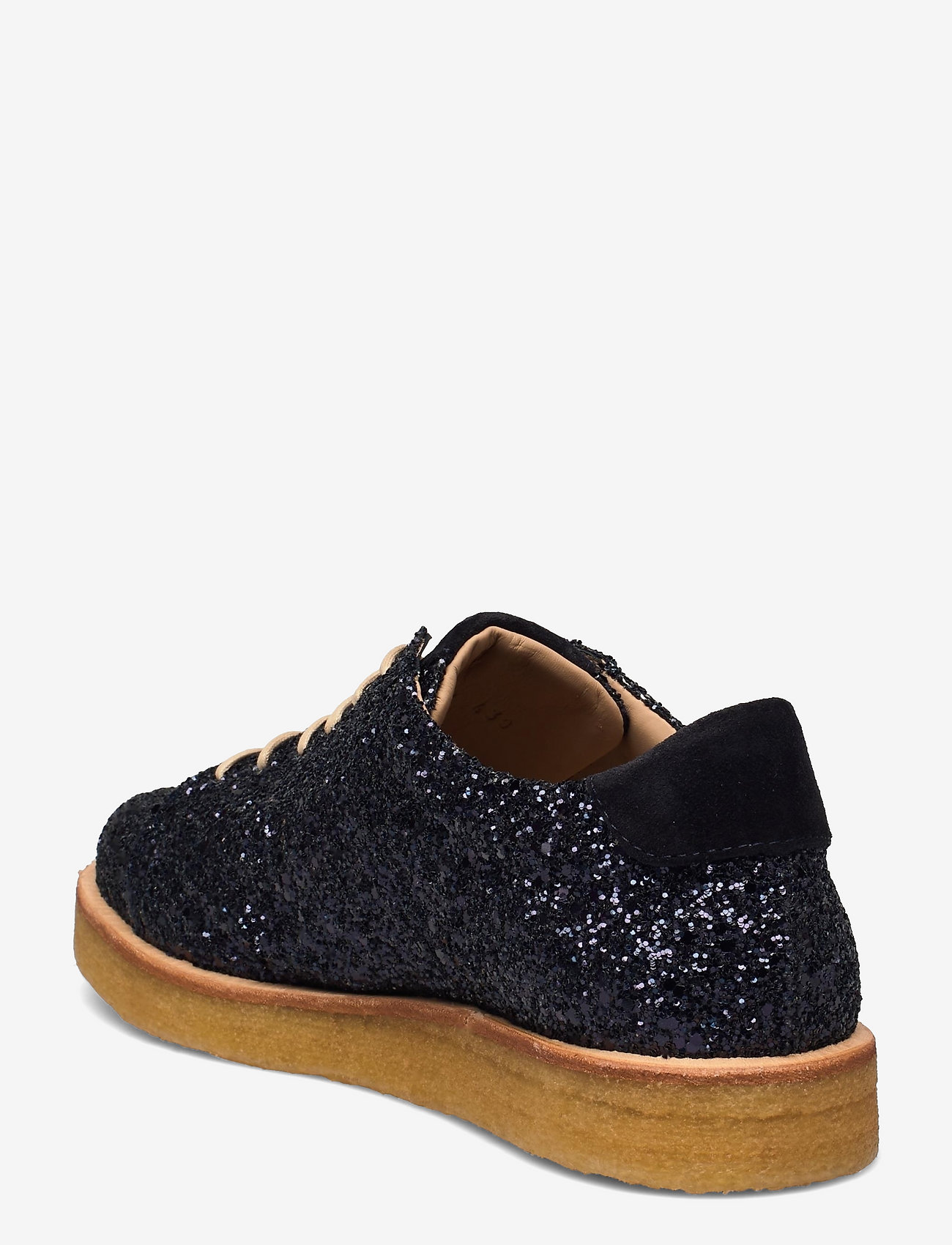 ANGULUS - Shoes - flat - with lace - paeltega jalanõud - 2468/2215 navy glitter/navy - 2