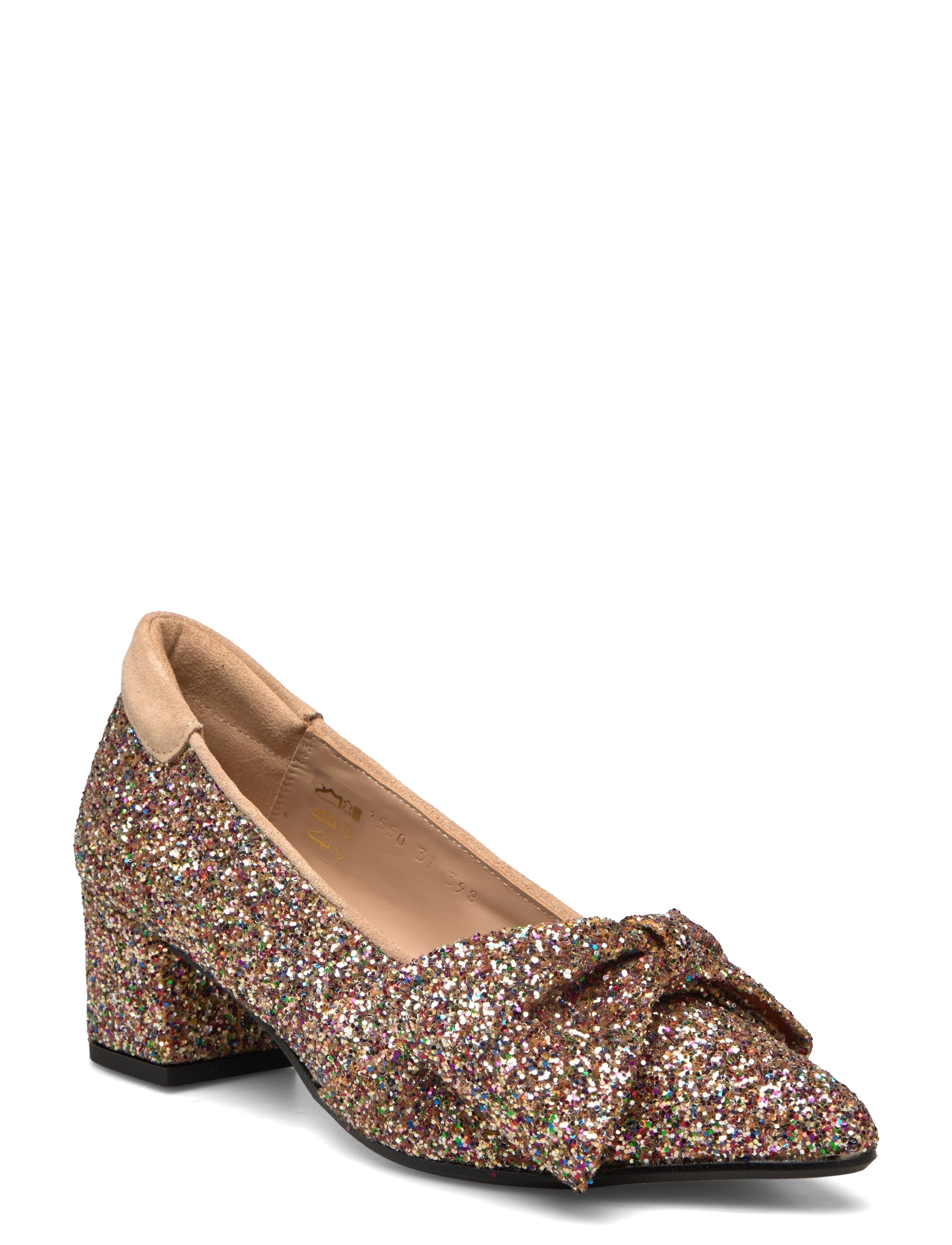 ANGULUS Pump - Sko - 2488/1149 MULTI GLITTER/SAND / brown