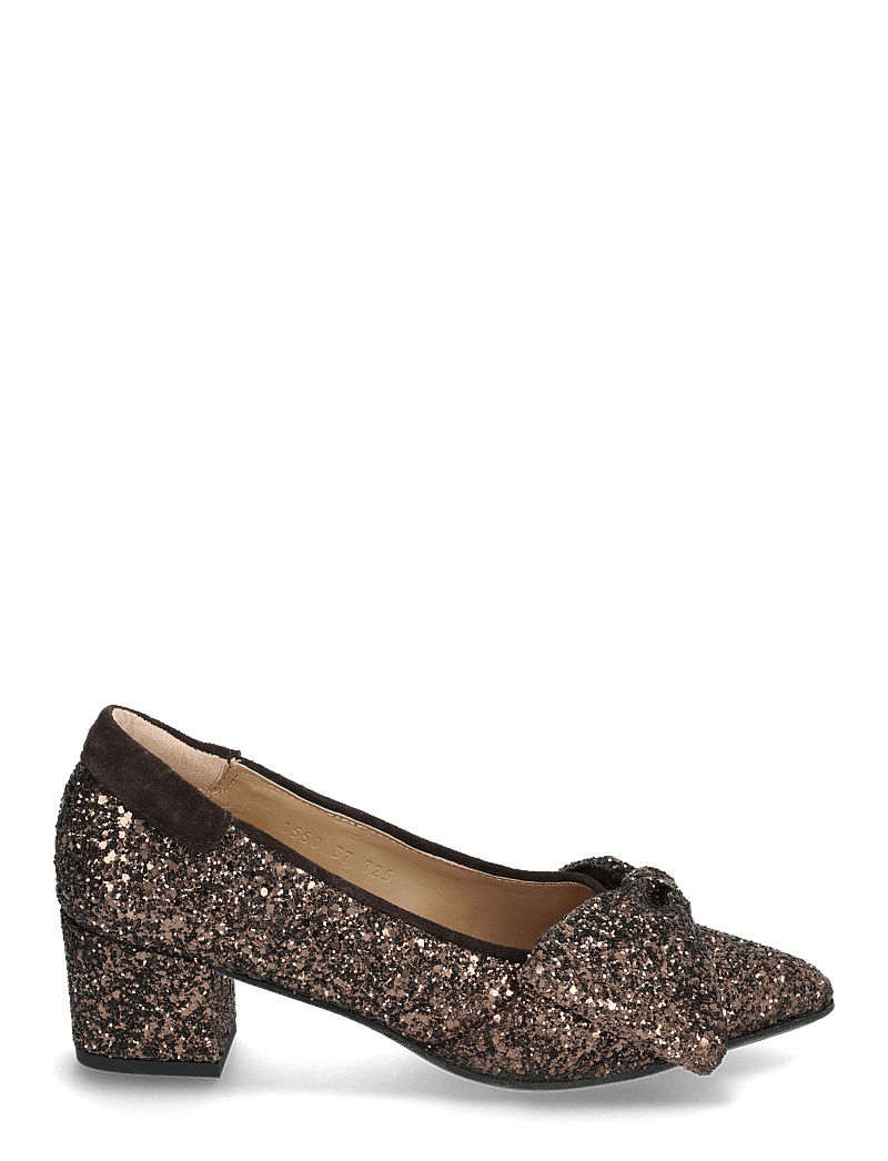 ANGULUS - Pump - pumps - 2487/2193 brown glitter/dark b - 2