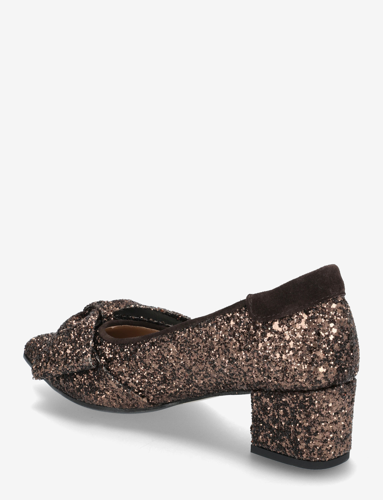 ANGULUS - Pump - pumps - 2487/2193 brown glitter/dark b - 2