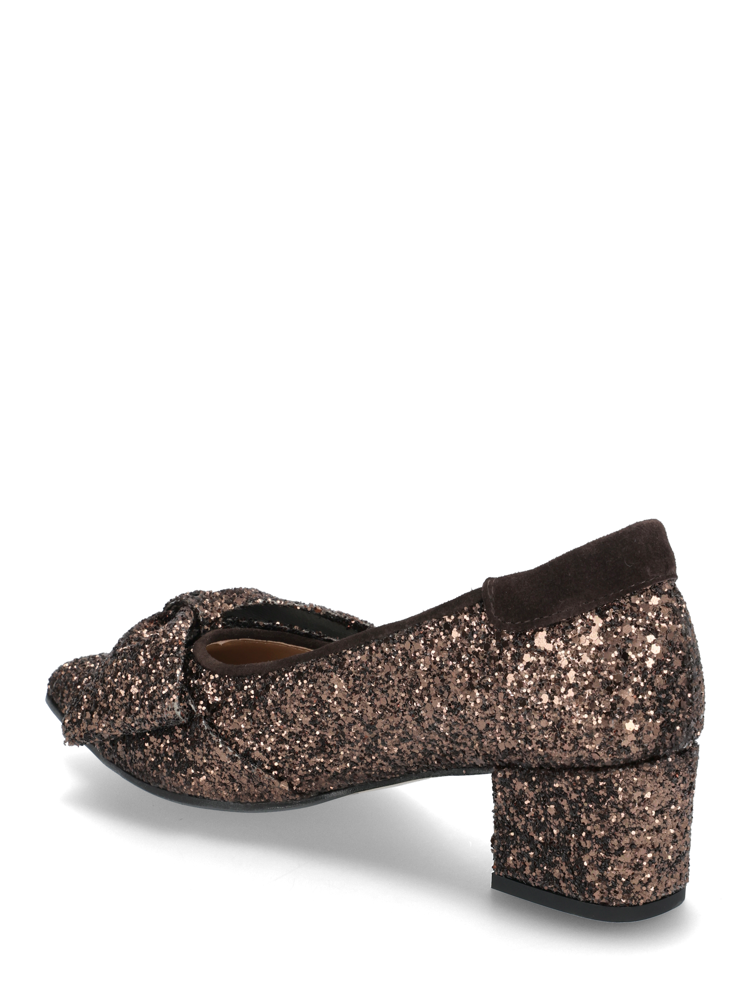 ANGULUS - Pump - pumps - 2487/2193 brown glitter/dark b - 3