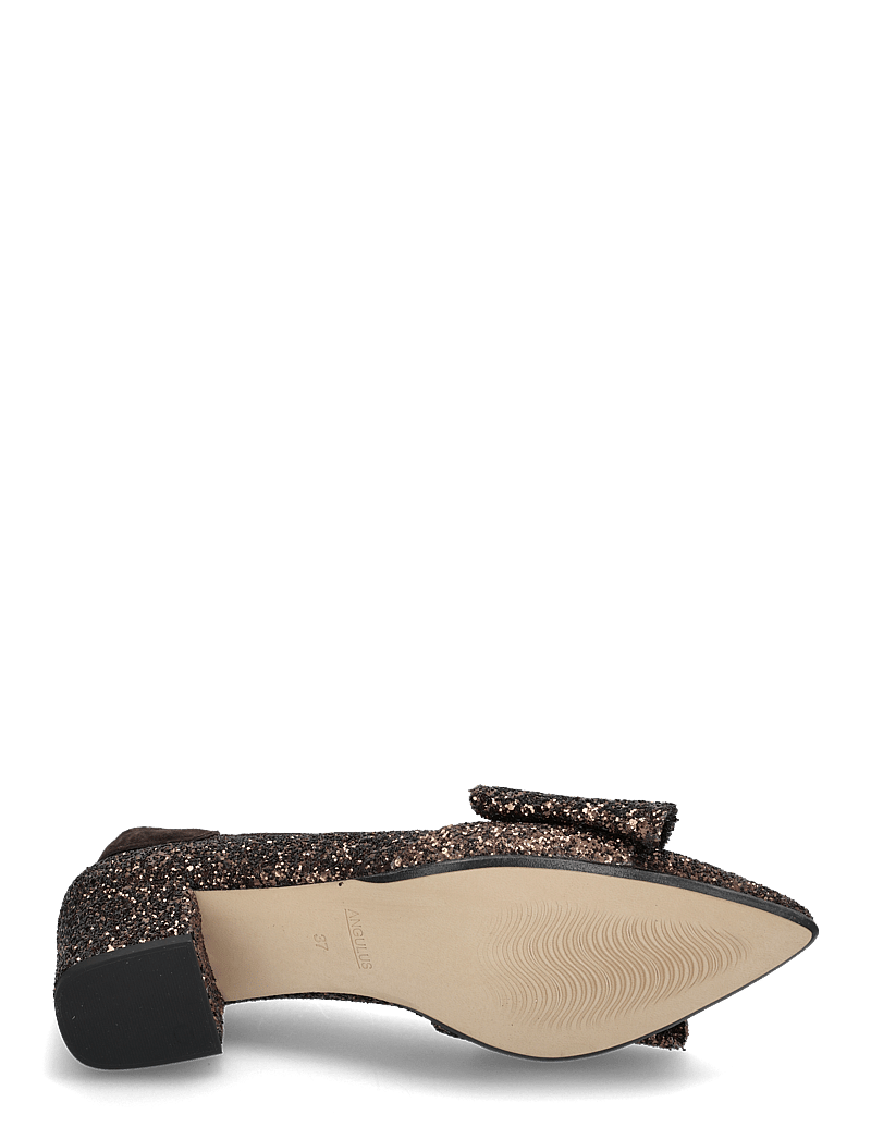 ANGULUS - Pump - pumps - 2487/2193 brown glitter/dark b - 5