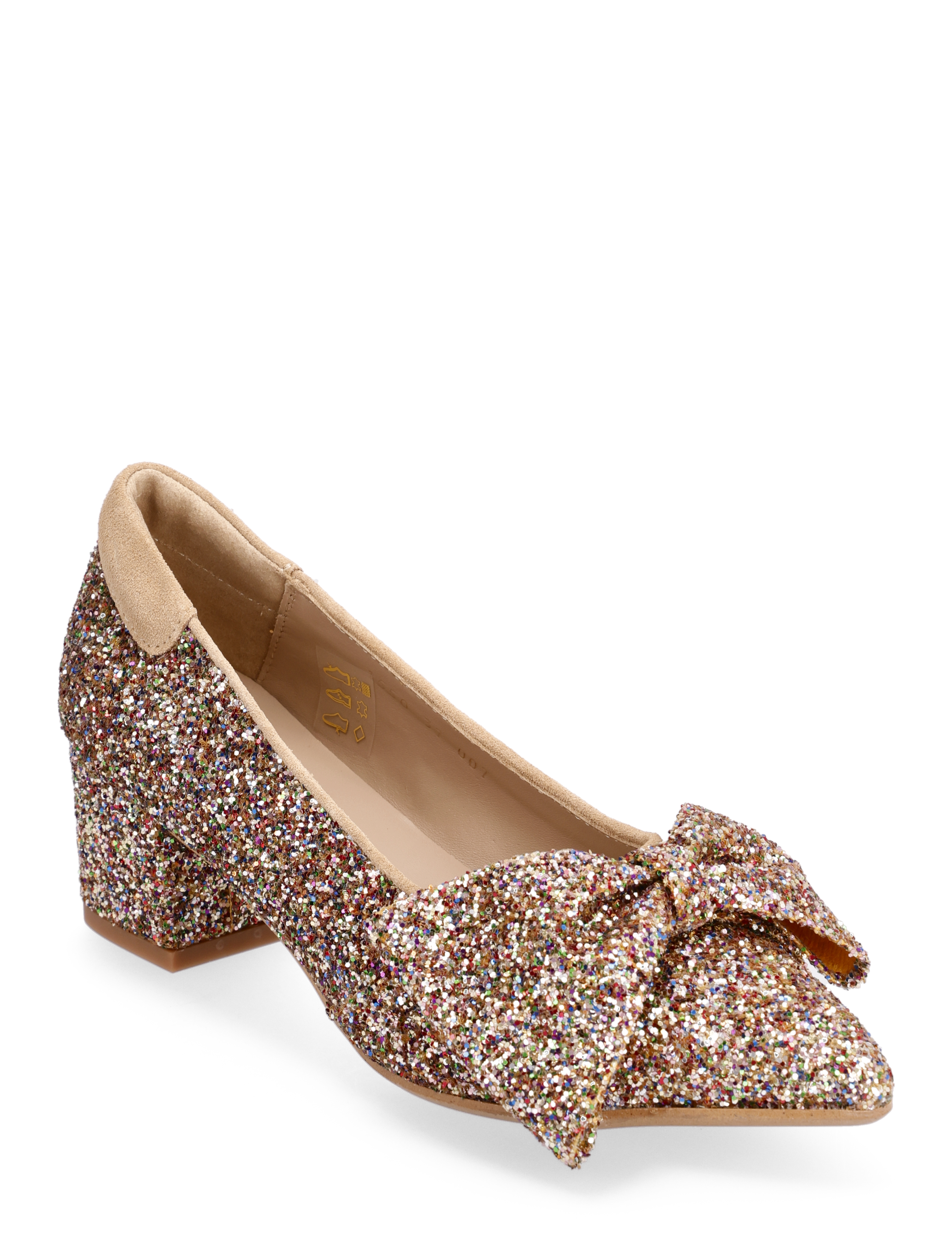 ANGULUS Pump, 38, Pumps, Beige - Classic, Frauen
