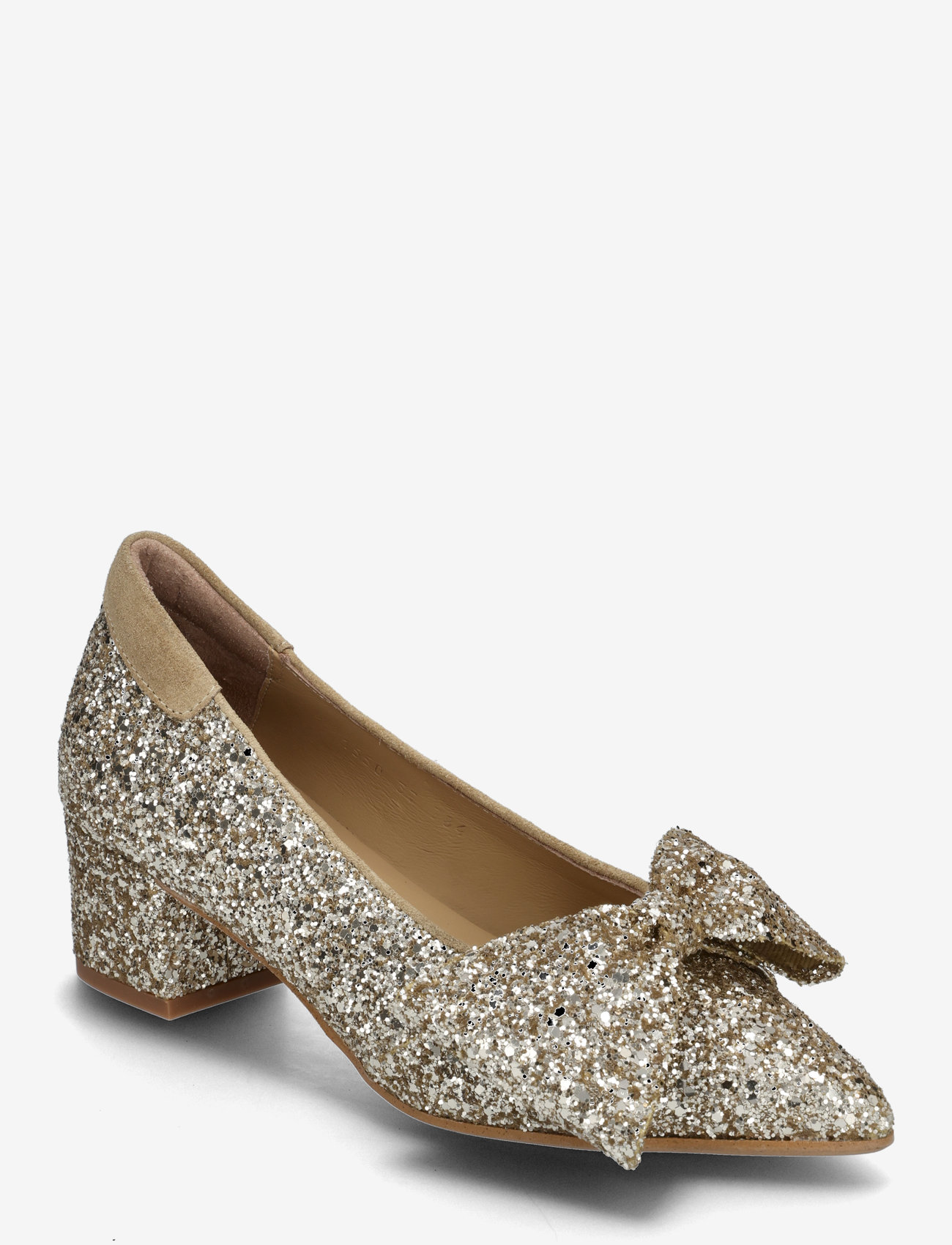 ANGULUS - Pump - pumps - 3618/2217 champagne glitter/sa - 0