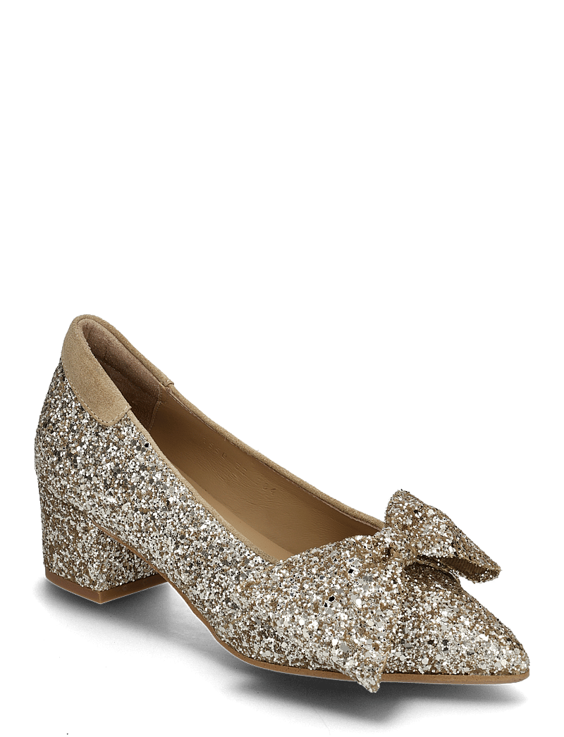 ANGULUS - Pump - pumps - 3618/2217 champagne glitter/sa - 0