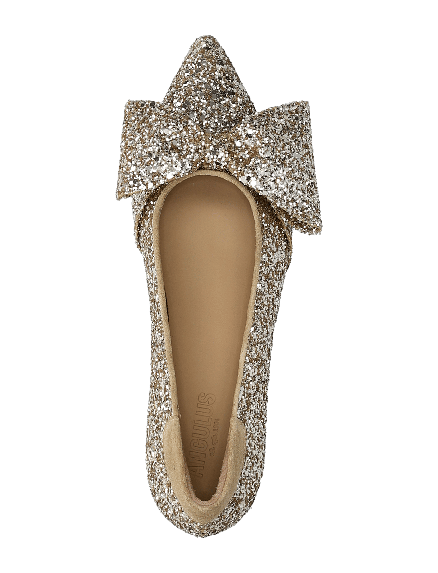 ANGULUS - Pump - pumps - 3618/2217 champagne glitter/sa - 3