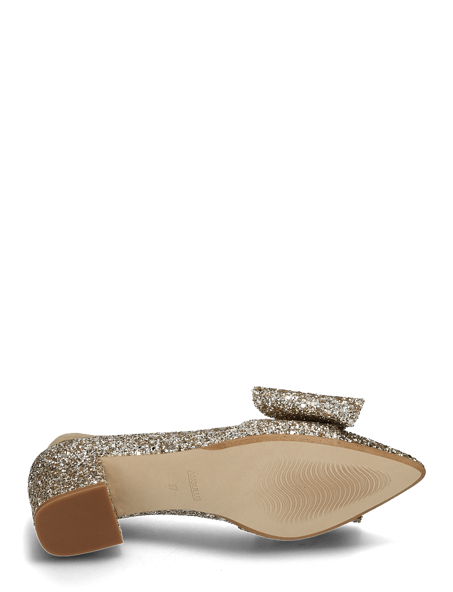 ANGULUS - Pump - pumps - 3618/2217 champagne glitter/sa - 4