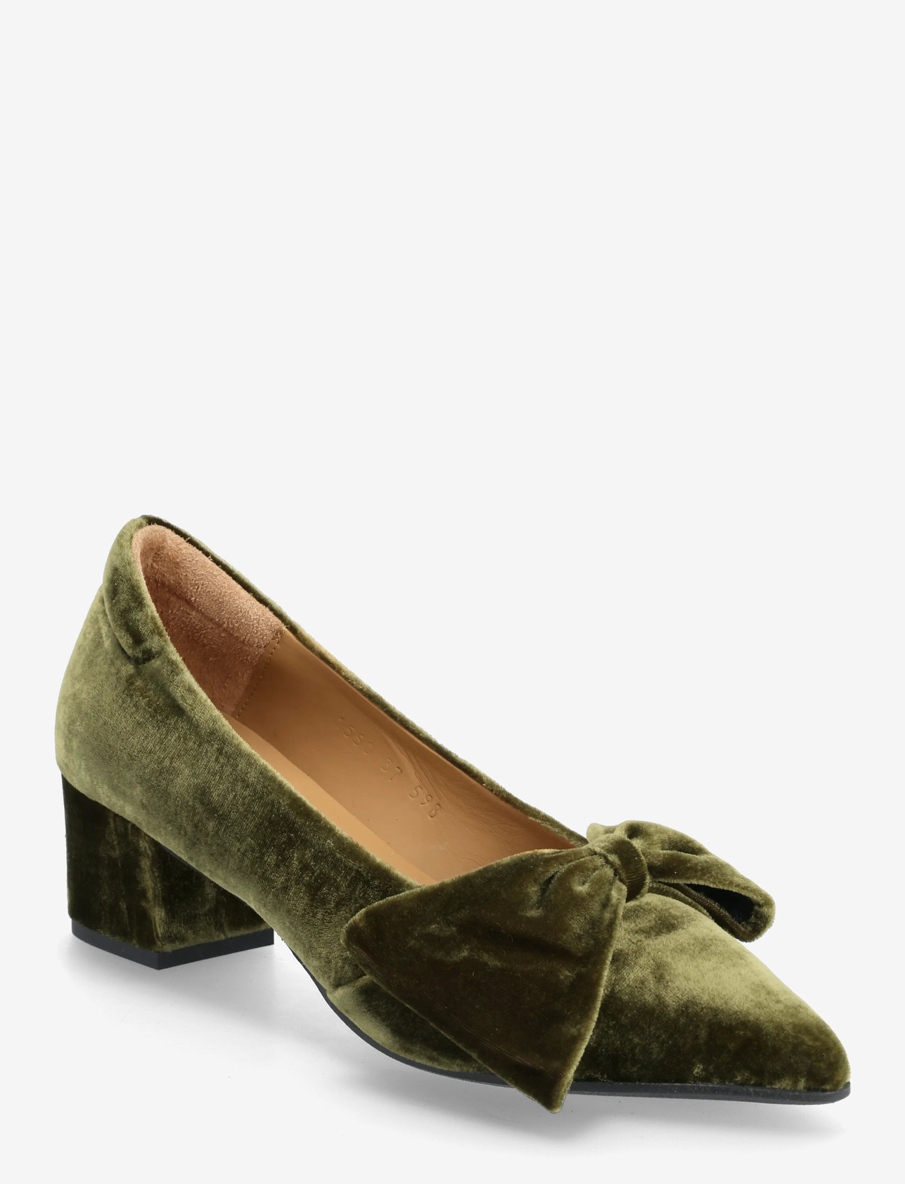 ANGULUS - Pump - sko med hæl - 3464 olive - 0