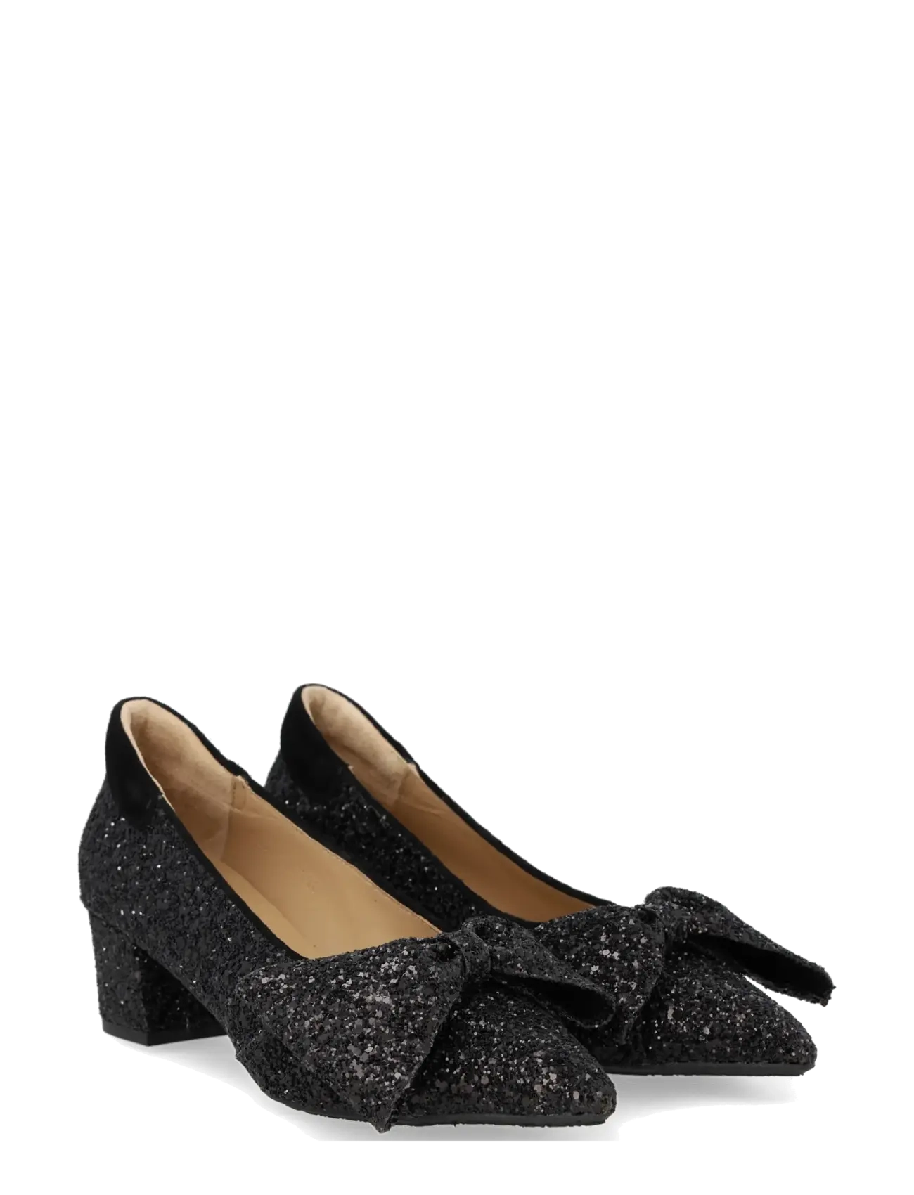 ANGULUS Pump - Pumps - 2486/1163 BLACK GLITTER/BLACK / black