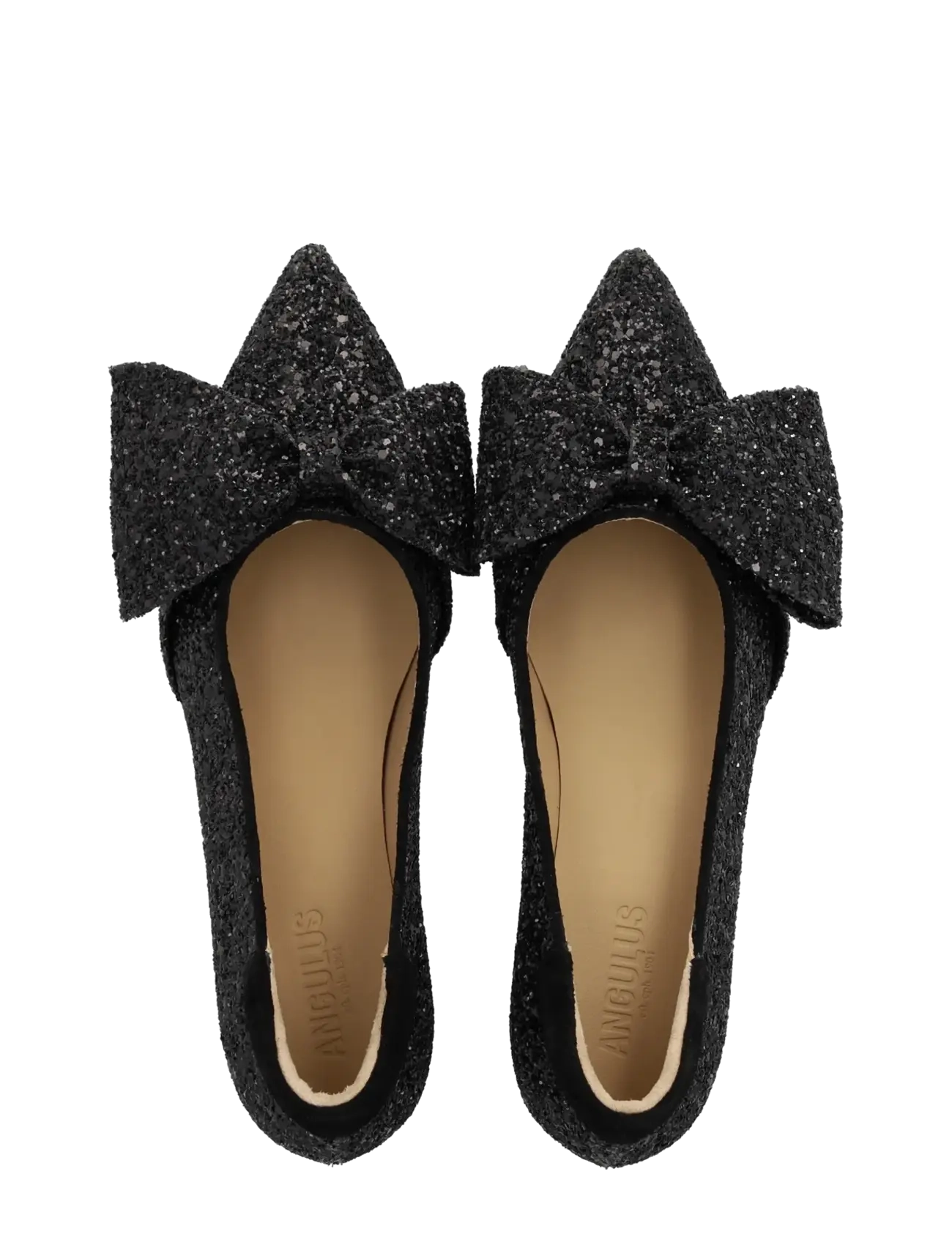 ANGULUS - Pump - 2486/1163 black glitter/black - 3