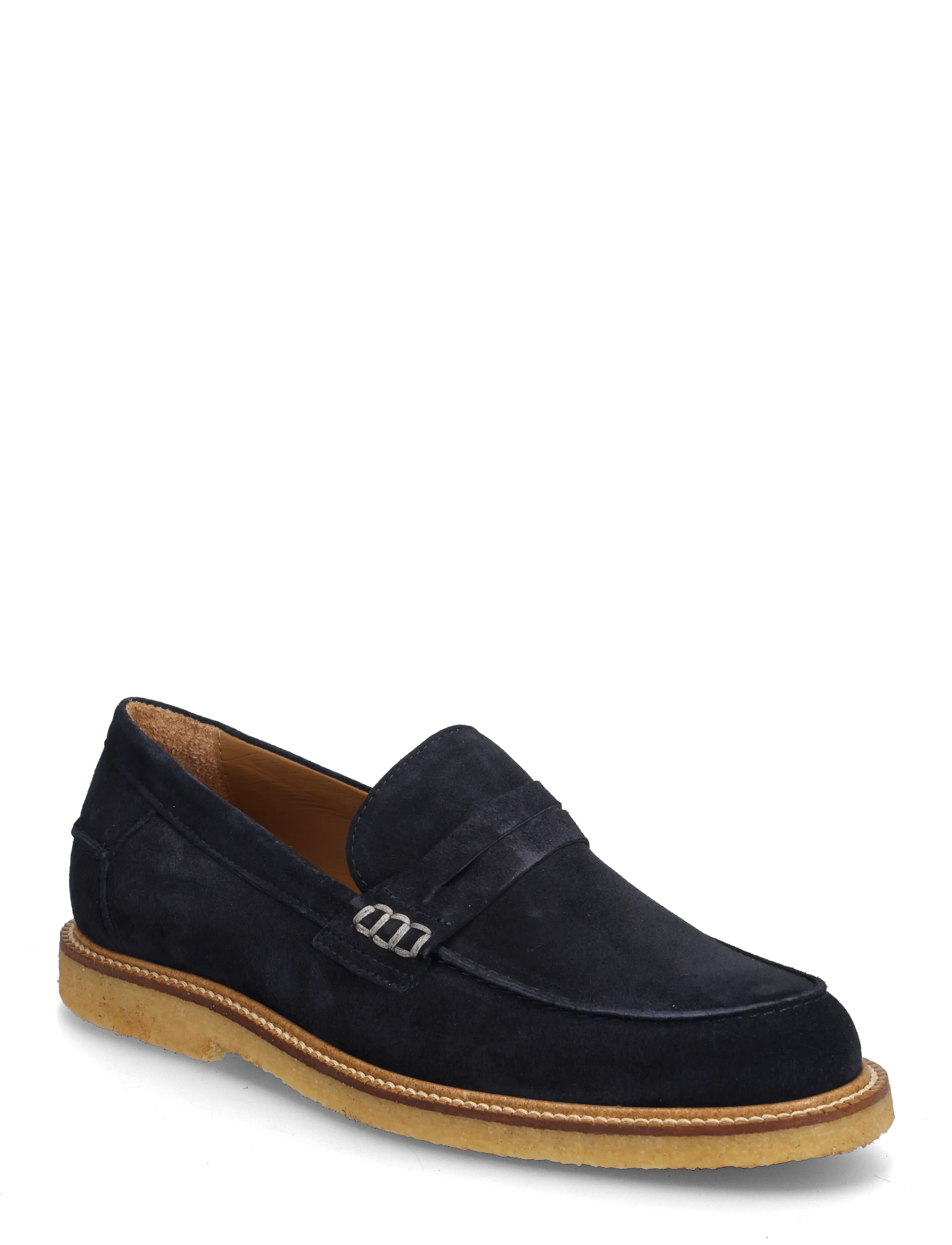 ANGULUS Loafer, Kvinder, Ruskind Penny Loafer, Navy, Str: 38.5