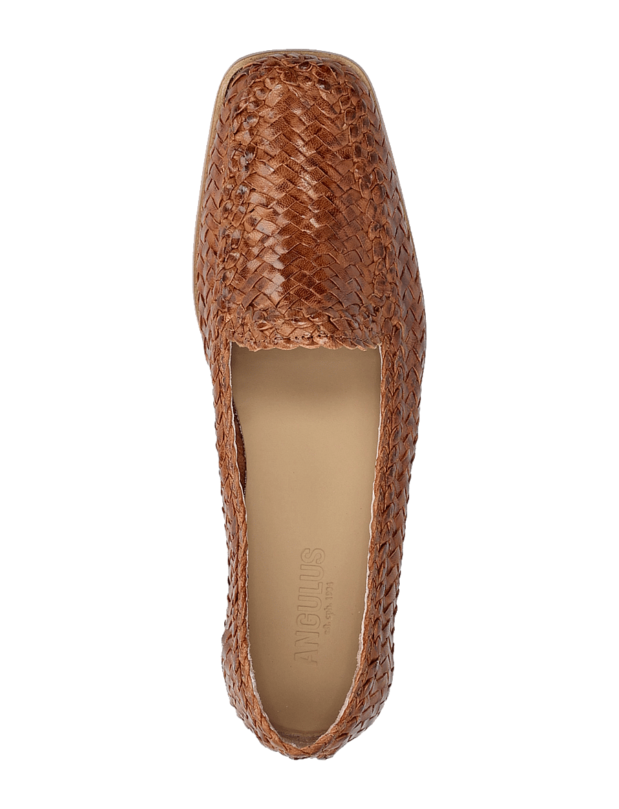 ANGULUS - Loafer - 3614 tan braid - 3