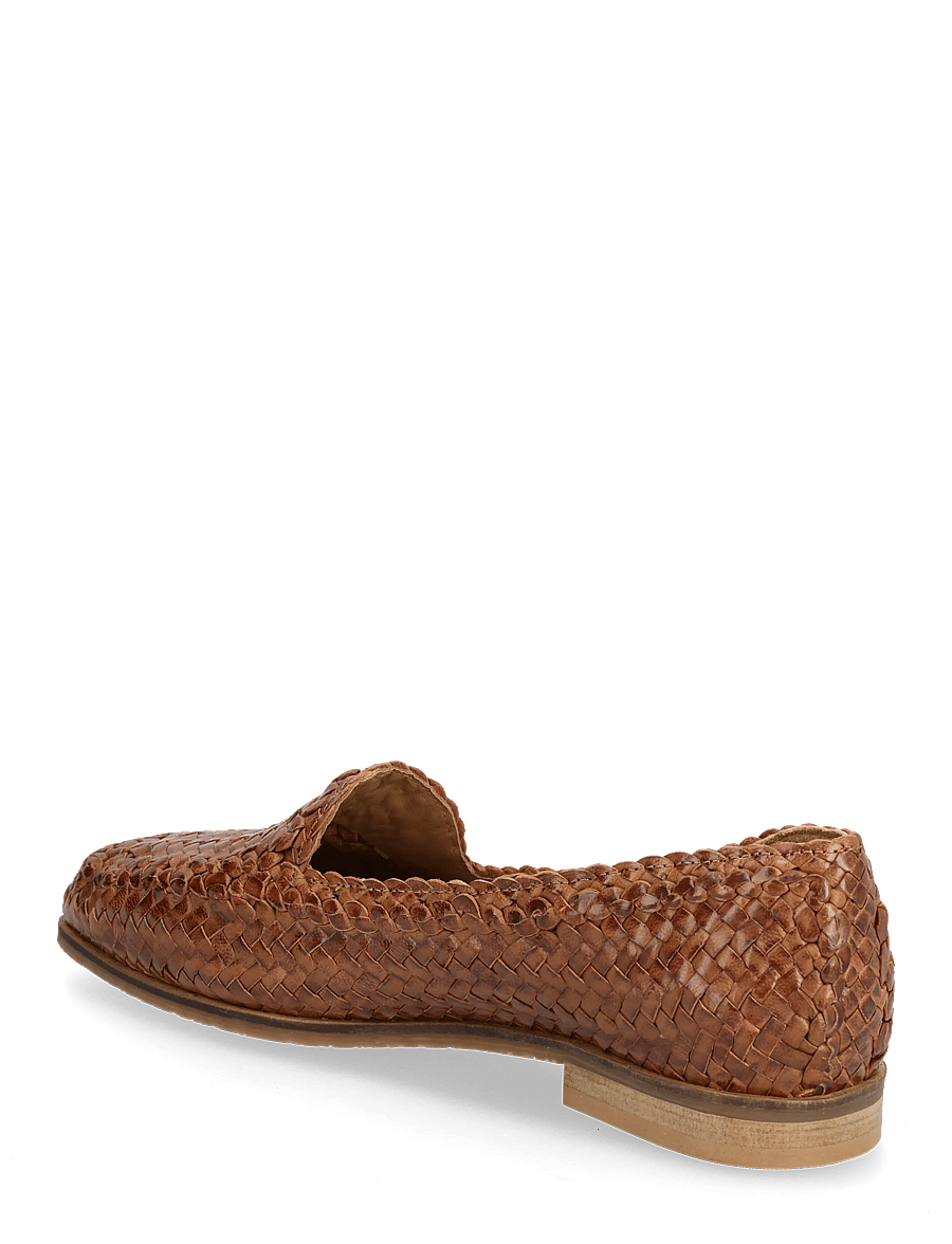 ANGULUS - Loafer - mode trends - 3614 tan braid - 2