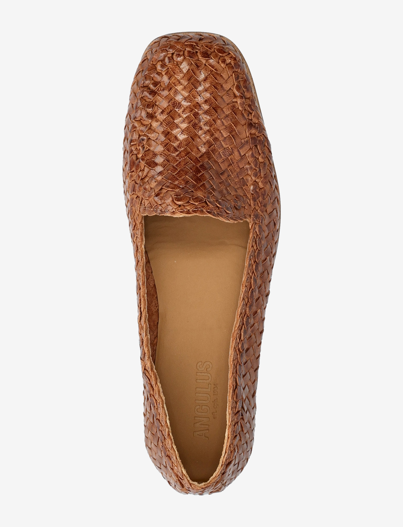 ANGULUS - Loafer - mode trends - 3614 tan braid - 3