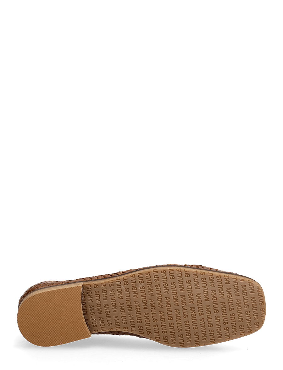 ANGULUS - Loafer - mode trends - 3614 tan braid - 4