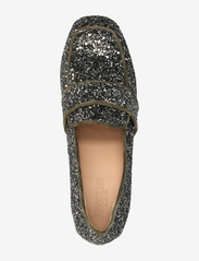 ANGULUS - Loafer - augstpapēžu loafer stila apavi - 1757/2244 dark green glitter/d - 3