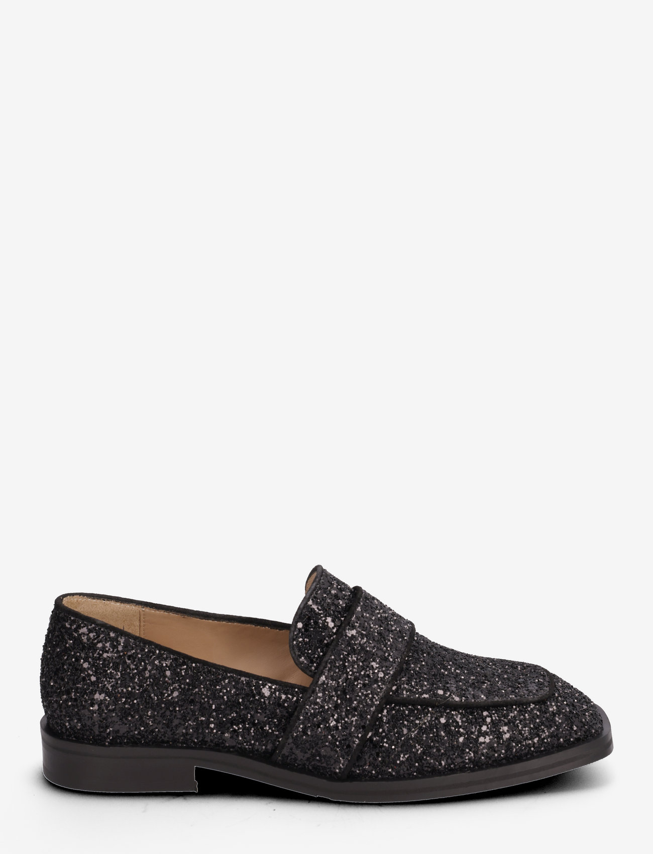 ANGULUS - Loafer - syntymäpäivälahjat - 2486/1163 black glitter/black - 1