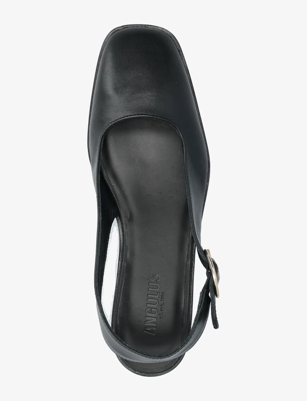 ANGULUS - Ballerina - flade slingbacks - 1604 black - 3