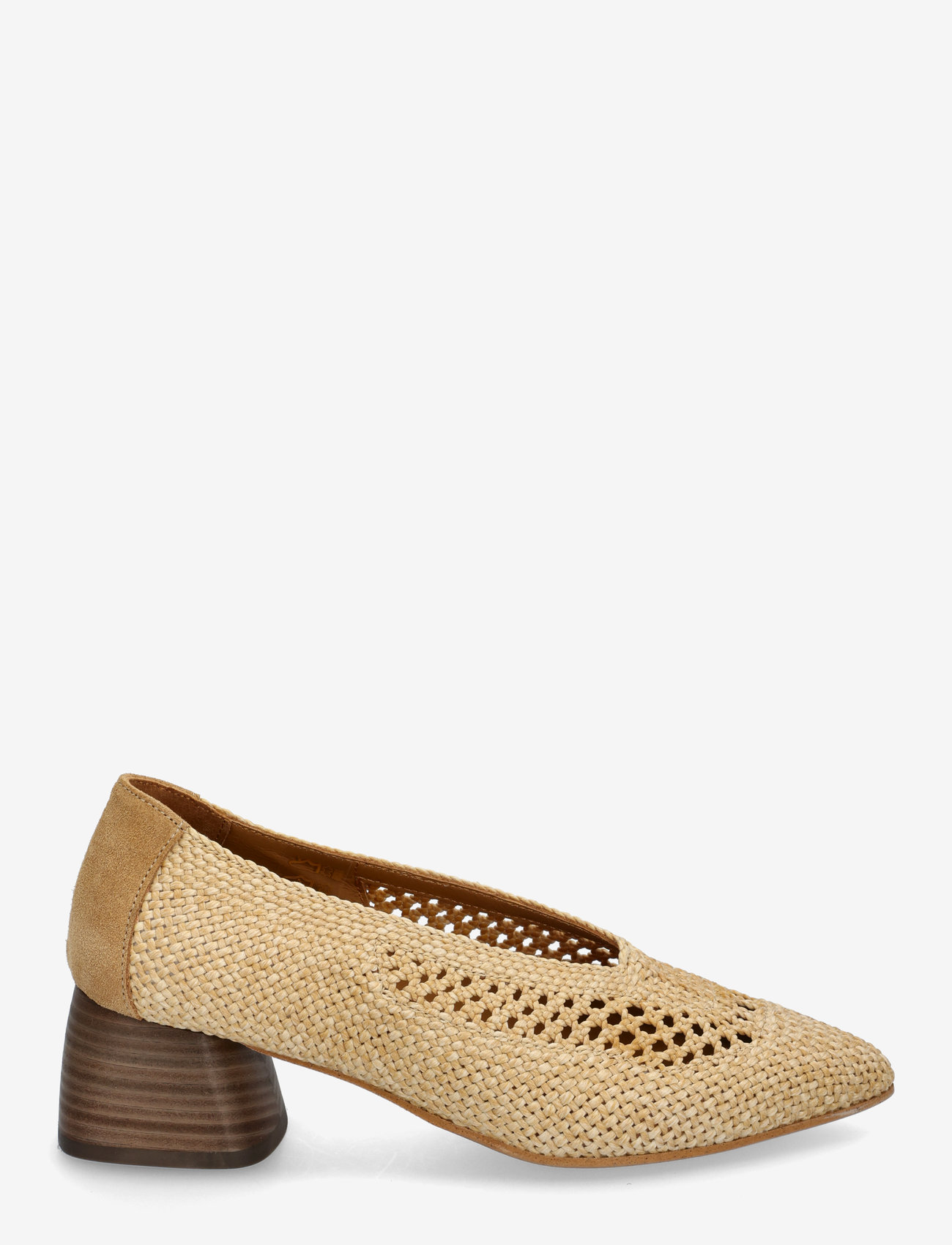 ANGULUS - Pump - stiletter & pumps - 3611/2740 corn raffia/camel - 1