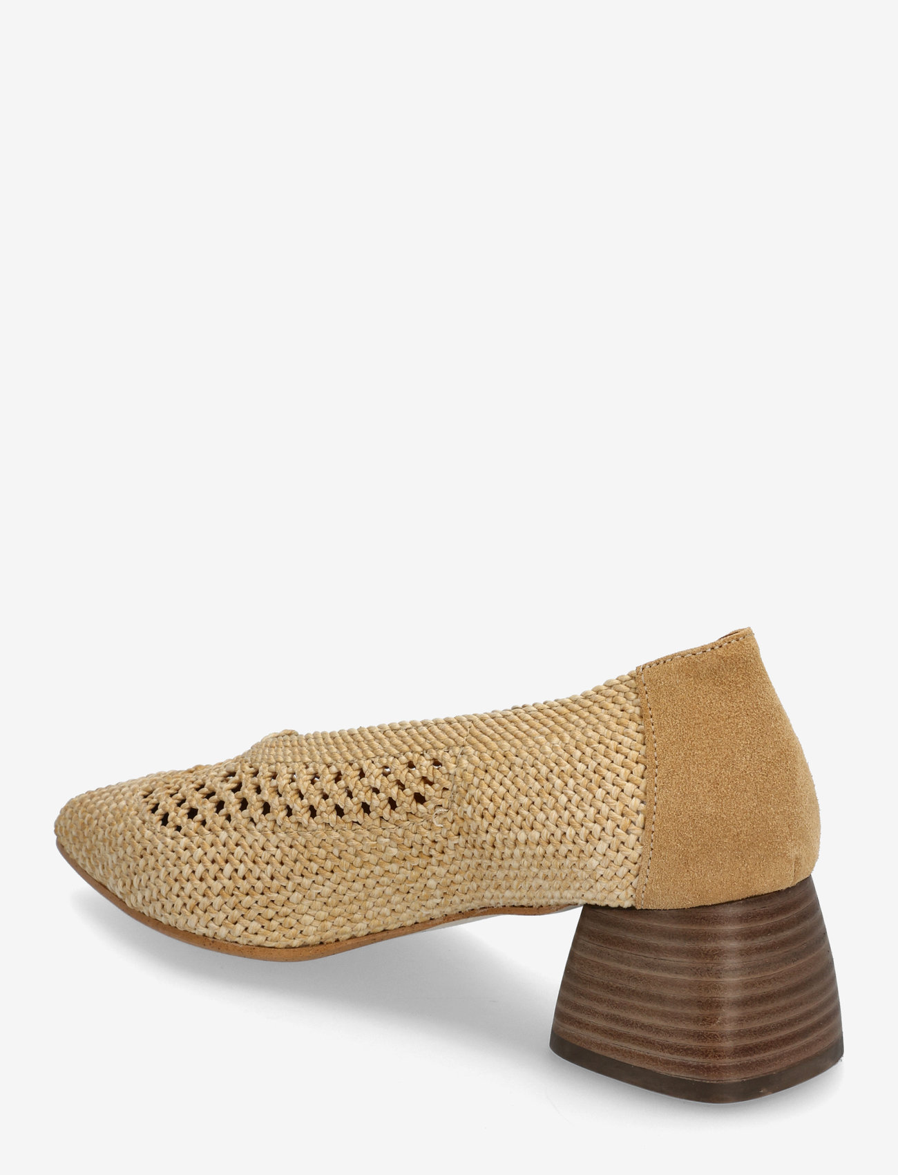 ANGULUS - Pump - stiletter & pumps - 3611/2740 corn raffia/camel - 2